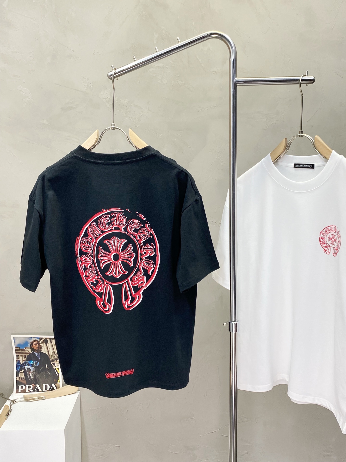 。Chrome Hearts克罗心💥独家专供新款原单男士休闲短袖 高端定制 高端版本 时尚百搭爆款⚠️⚠