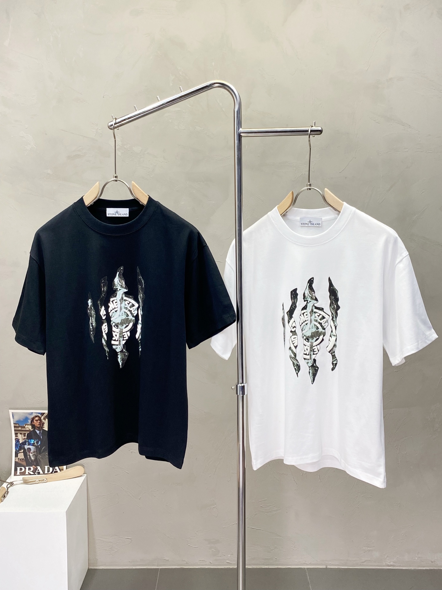 。STONE ISLAND石头岛💥独家专供新款原单男士休闲短袖 高端定制 高端版本 时尚百搭爆款⚠️⚠️