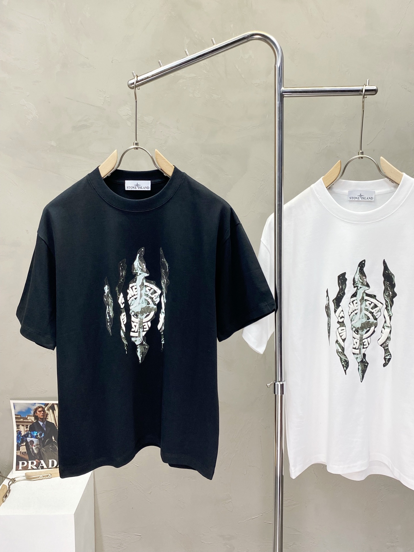 。STONE ISLAND石头岛💥独家专供新款原单男士休闲短袖 高端定制 高端版本 时尚百搭爆款⚠️⚠️