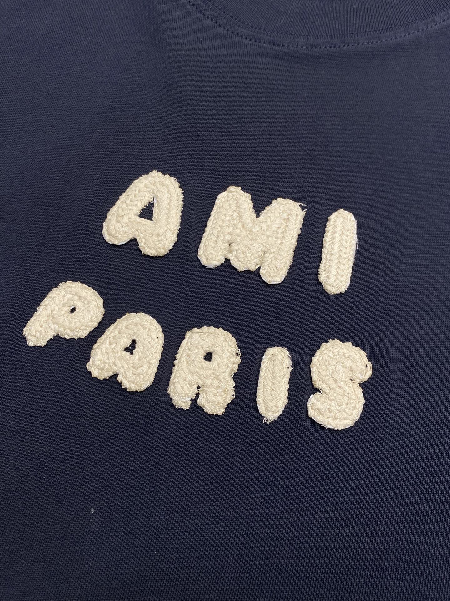 。AMI艾米💥独家专供新款原单男士休闲短袖 高端定制 高端版本 时尚百搭爆款⚠️⚠️✨✨进口面料 手感超