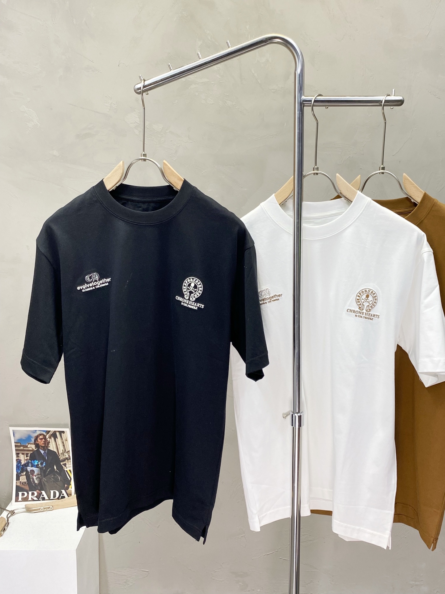 。Chrome Hearts克罗心&Mastermind💥独家专供新款原单男士休闲短袖 高端定制 高版本