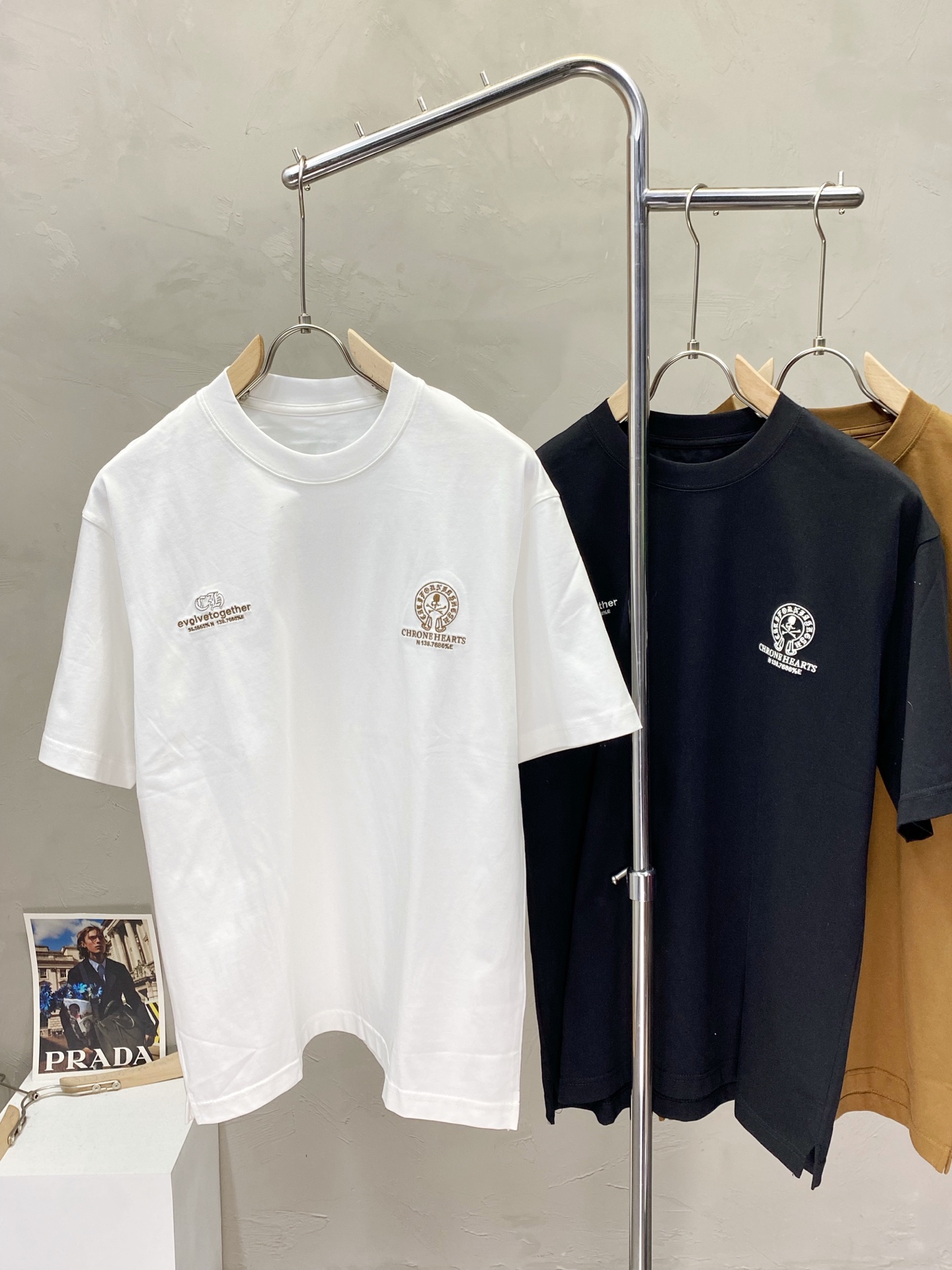 。Chrome Hearts克罗心&Mastermind💥独家专供新款原单男士休闲短袖 高端定制 高版本
