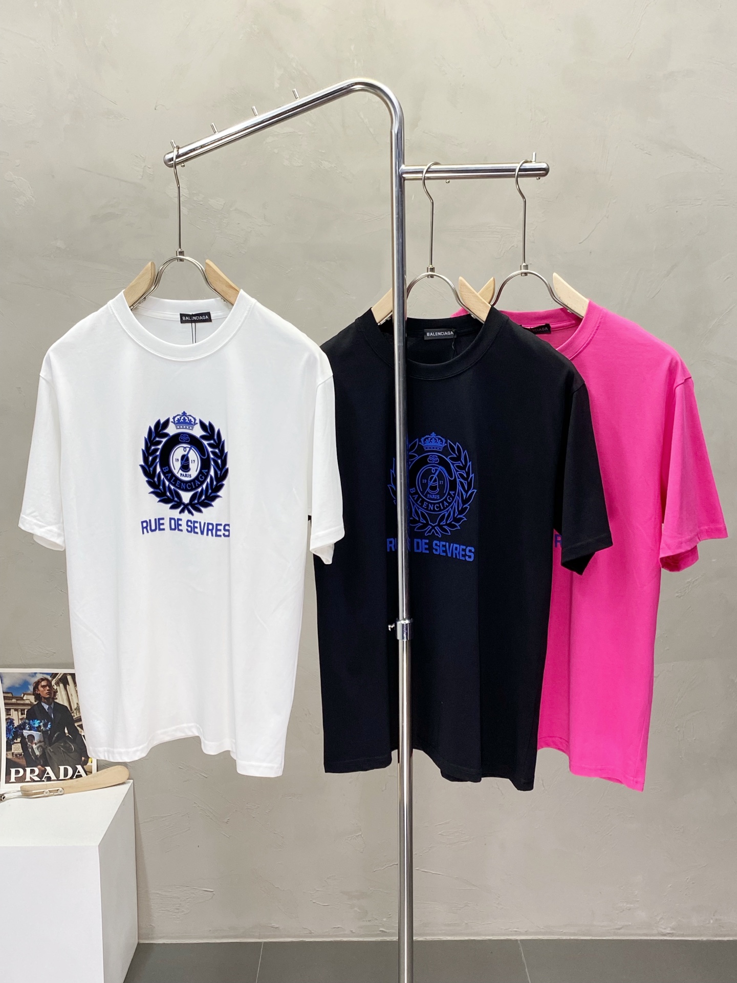 。Balenciga巴黎世家💥独家专供新款原单男士休闲短袖 高端定制 高端版本 时尚百搭爆款⚠️⚠️✨✨