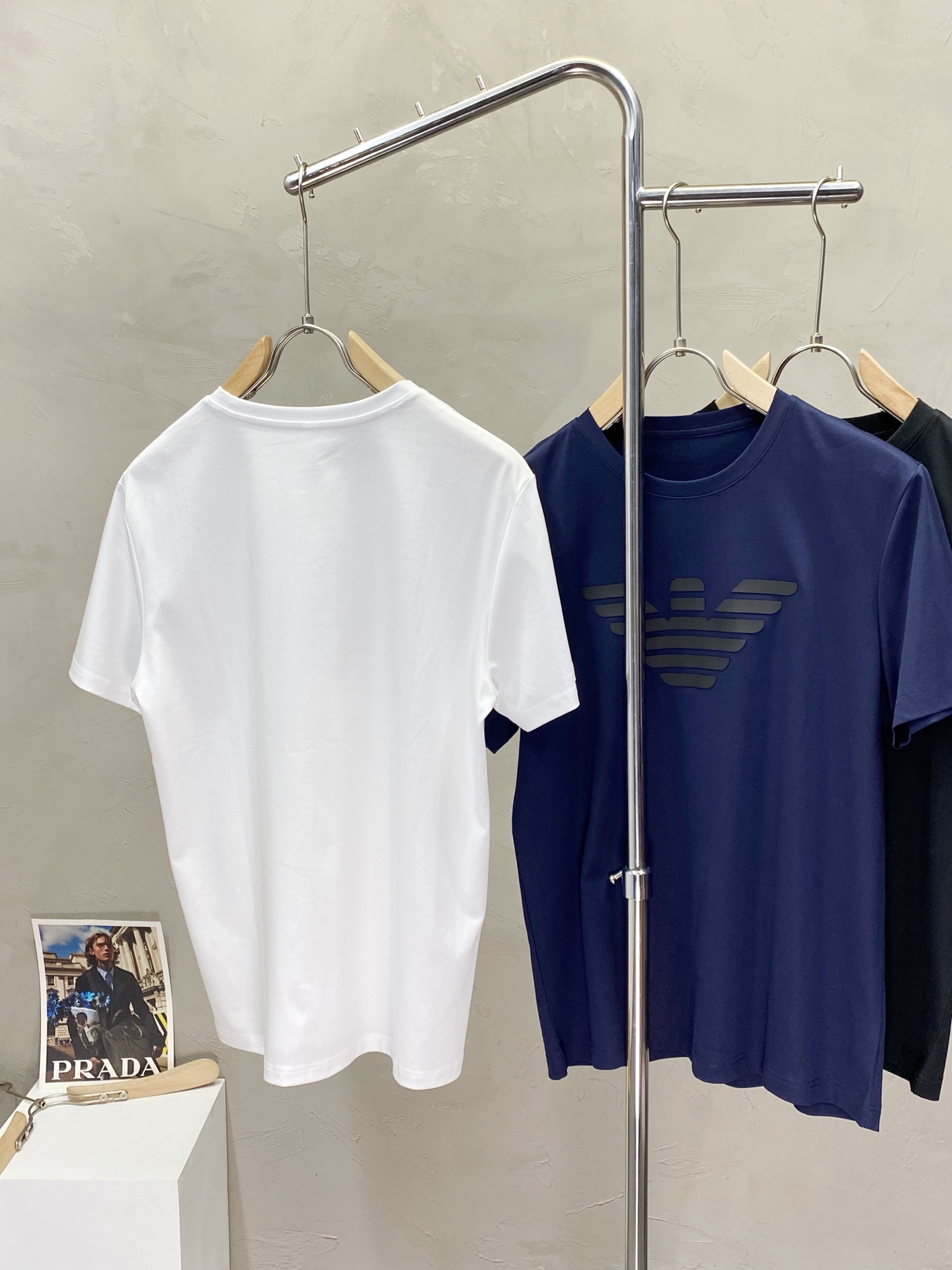 。Armani阿玛尼💥独家专供新款原单男士休闲短袖 高端定制 高端版本 时尚百搭爆款⚠️⚠️✨✨进口面料