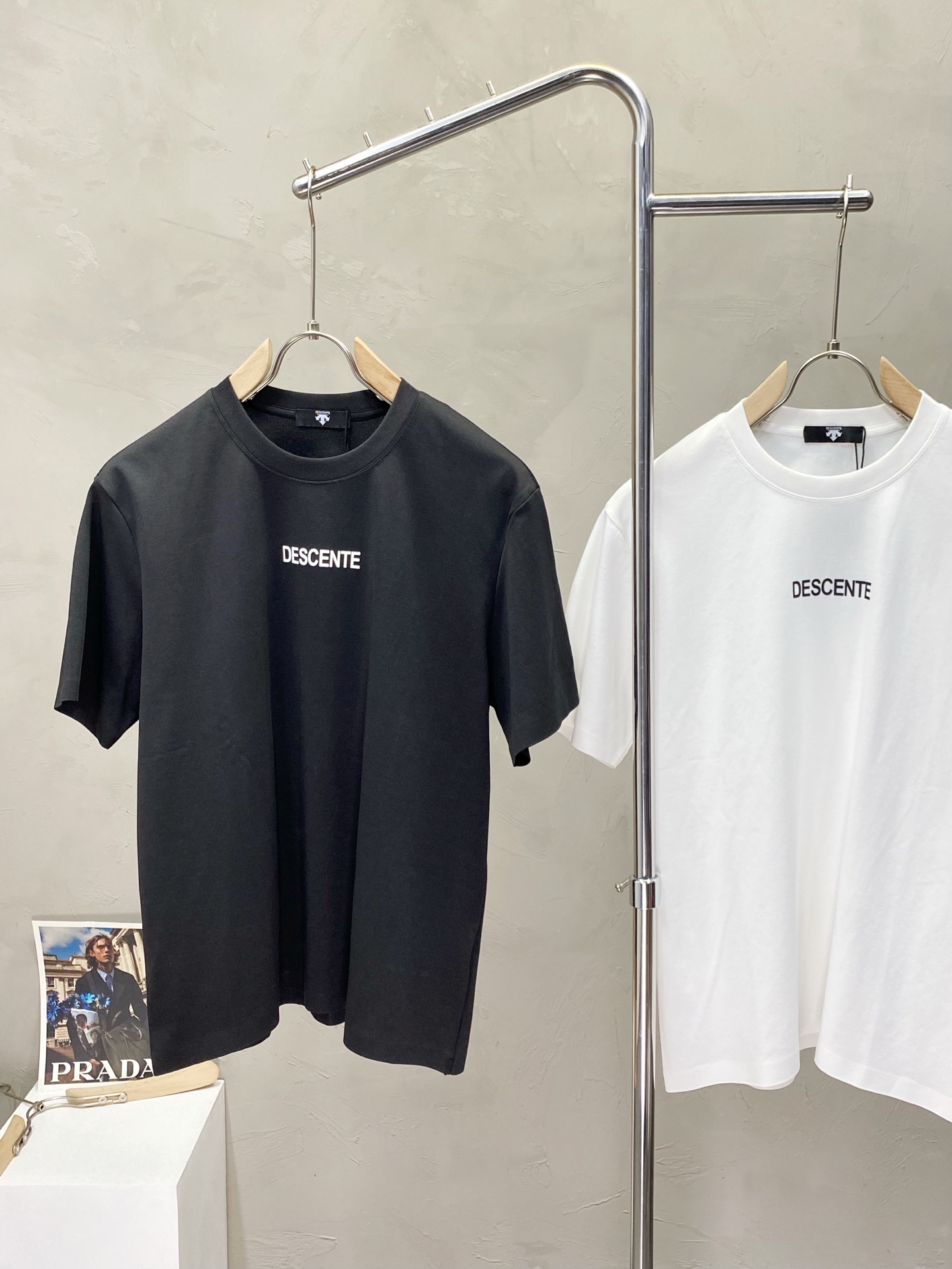 。DESCENTE迪桑特💥独家专供新款原单男士休闲短袖 高端定制 高端版本 时尚百搭爆款⚠️⚠️✨✨进口