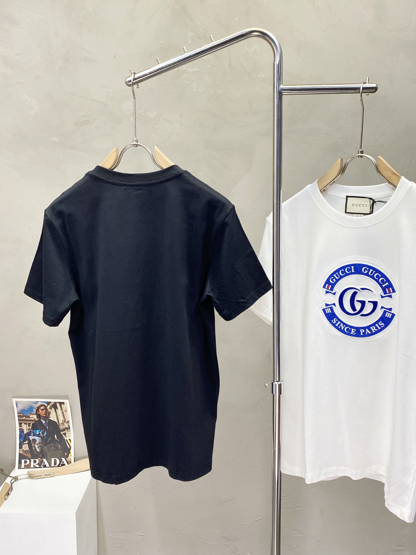 。Gucci古驰💥独家专供新款原单男士休闲短袖 高端定制 高端版本 时尚百搭爆款⚠️⚠️✨✨进口面料 手