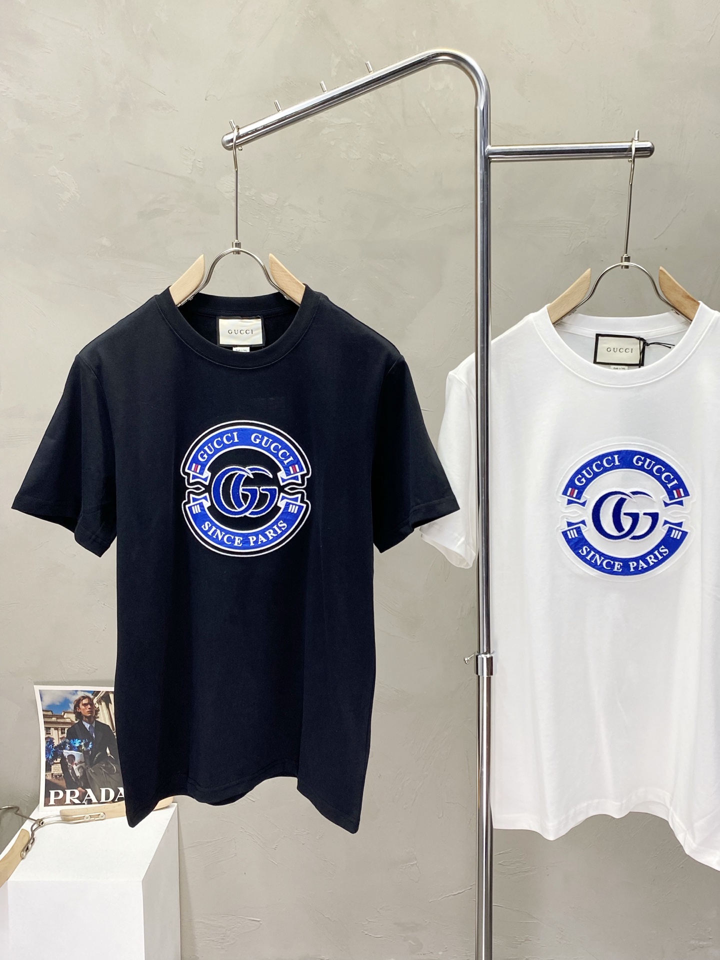 。Gucci古驰💥独家专供新款原单男士休闲短袖 高端定制 高端版本 时尚百搭爆款⚠️⚠️✨✨进口面料 手