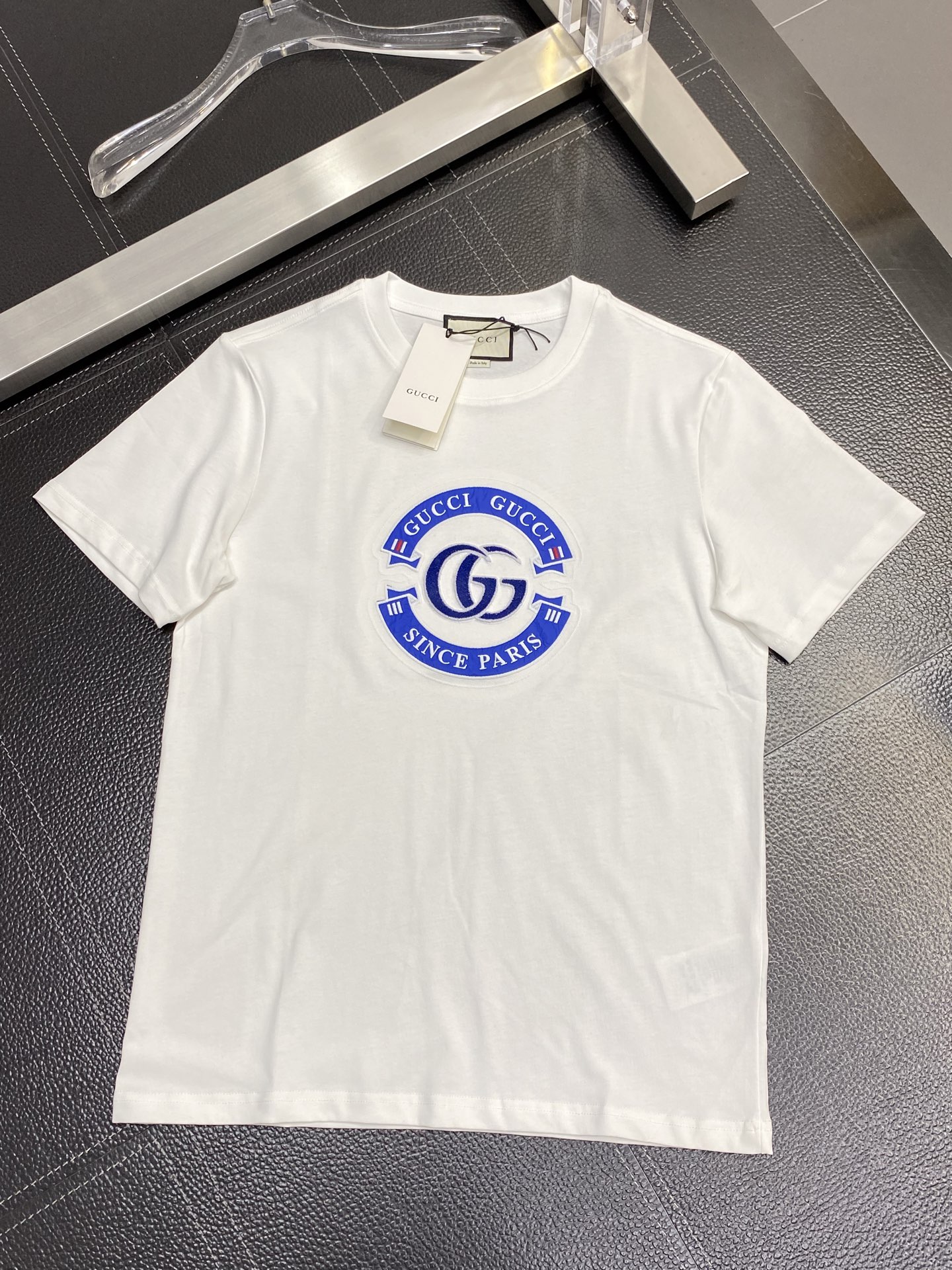 。Gucci古驰💥独家专供新款原单男士休闲短袖 高端定制 高端版本 时尚百搭爆款⚠️⚠️✨✨进口面料 手