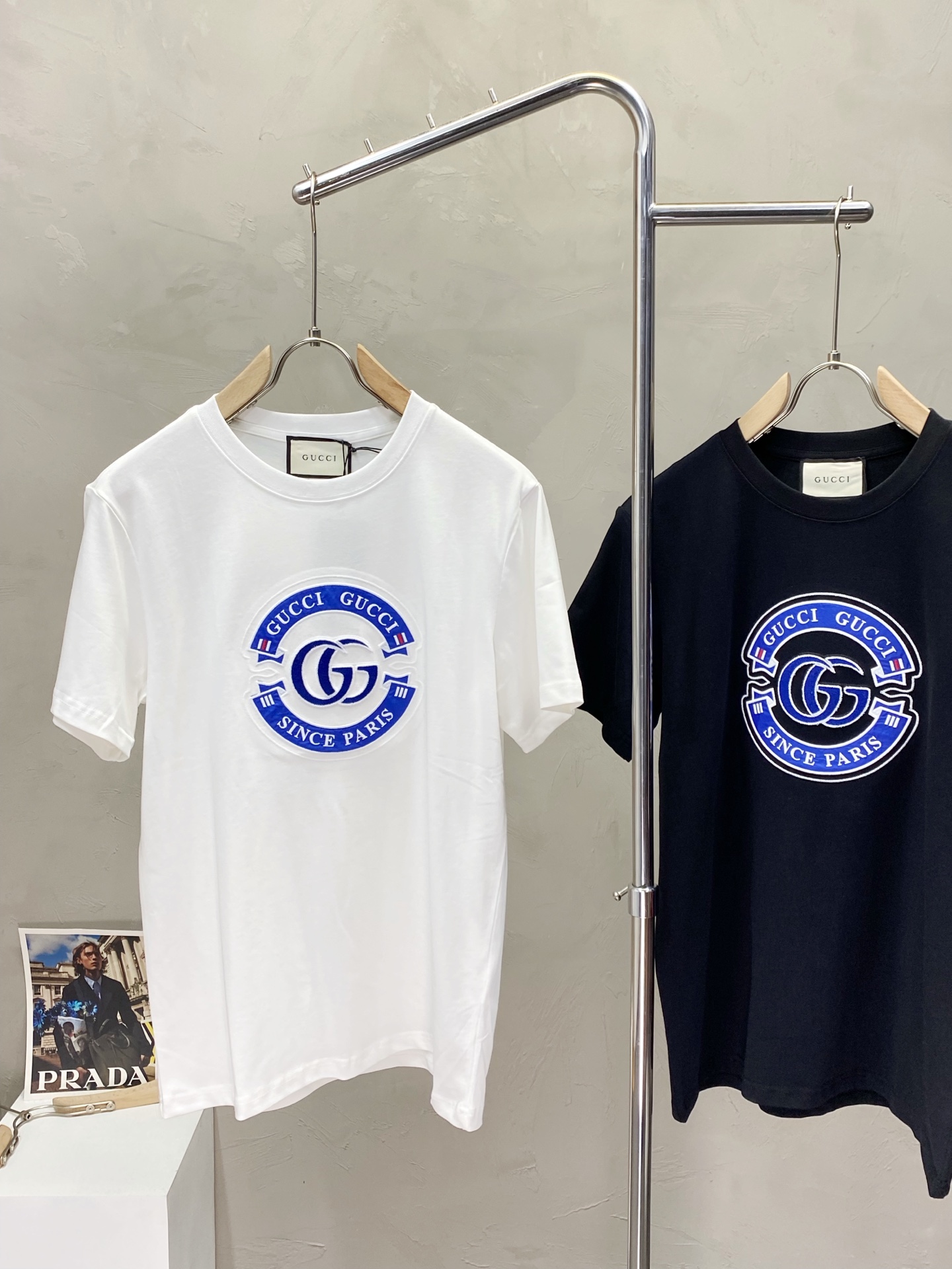 。Gucci古驰💥独家专供新款原单男士休闲短袖 高端定制 高端版本 时尚百搭爆款⚠️⚠️✨✨进口面料 手