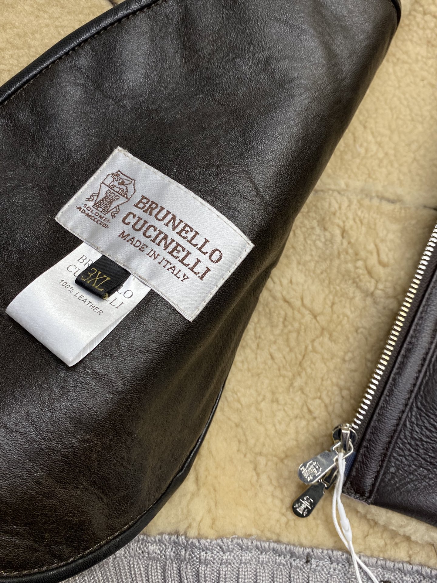 。皮衣-BC-Brunello Cucineli 布鲁内洛 •库奇内利💥独家专供最新秋冬皮夹克外套 经典