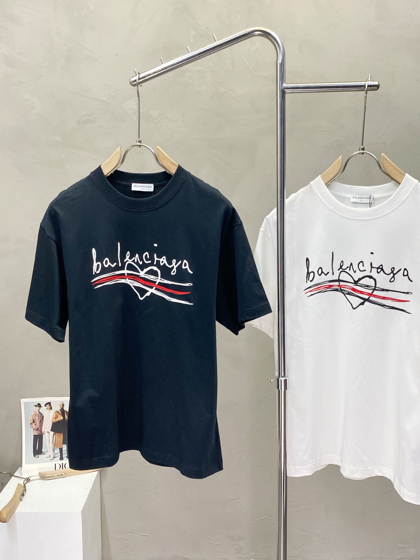 。Balenciga巴黎世家💥独家专供新款原单男士休闲短袖 高端定制 高端版本 时尚百搭爆款⚠️⚠️✨✨