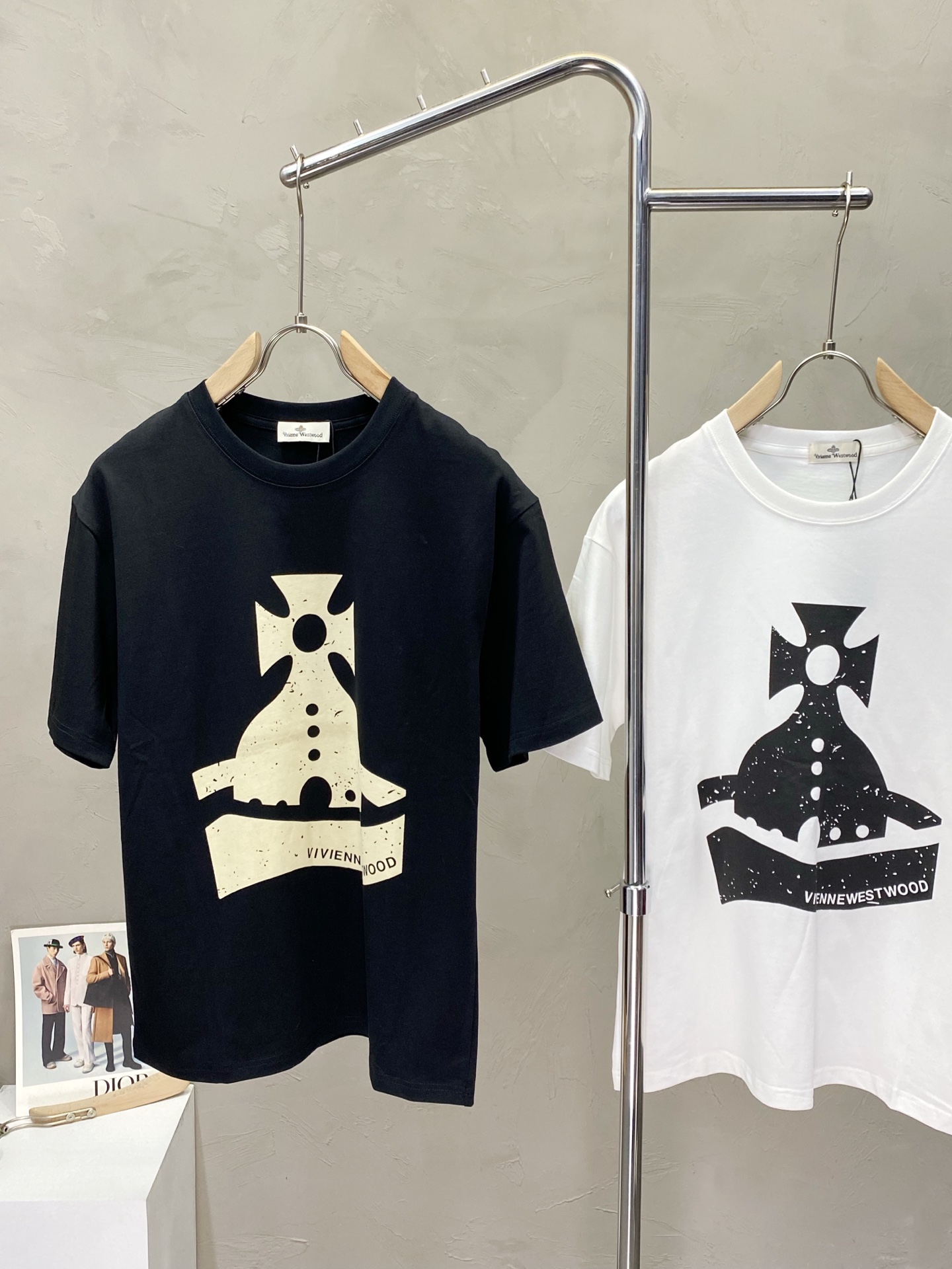 。Vivienne Westwood西太后💥独家专供新款原单男士休闲短袖 高端定制 高版本 时尚百搭爆款