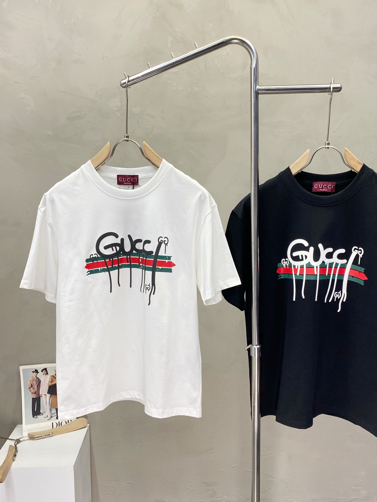 。Gucci古驰💥独家专供新款原单男士休闲短袖 高端定制 高版本 时尚百搭爆款⚠️⚠️✨✨进口面料 手感