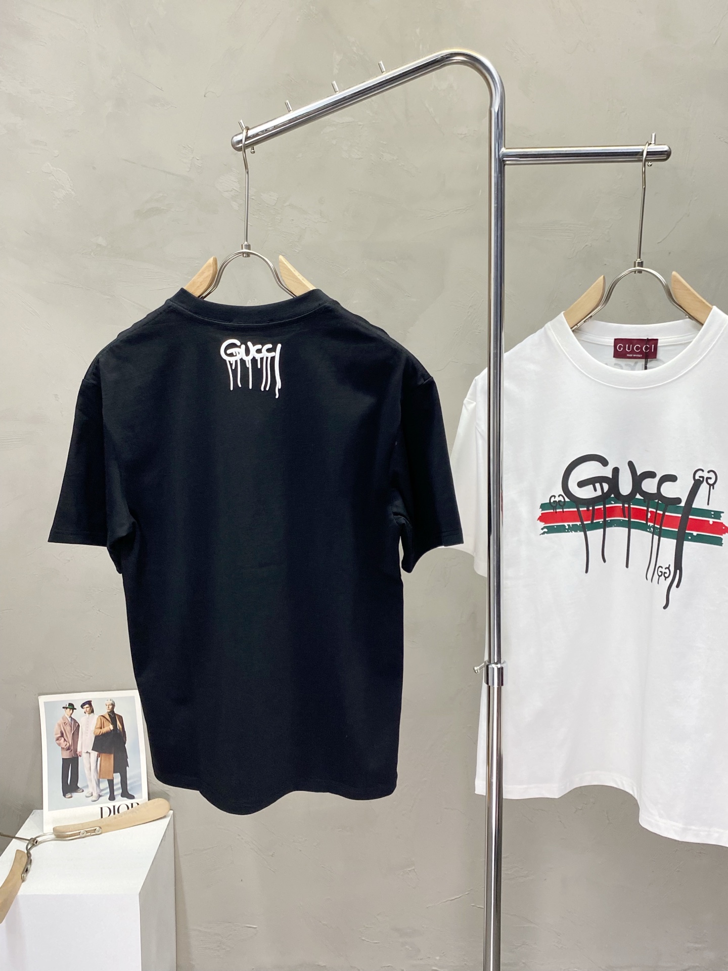 。Gucci古驰💥独家专供新款原单男士休闲短袖 高端定制 高版本 时尚百搭爆款⚠️⚠️✨✨进口面料 手感