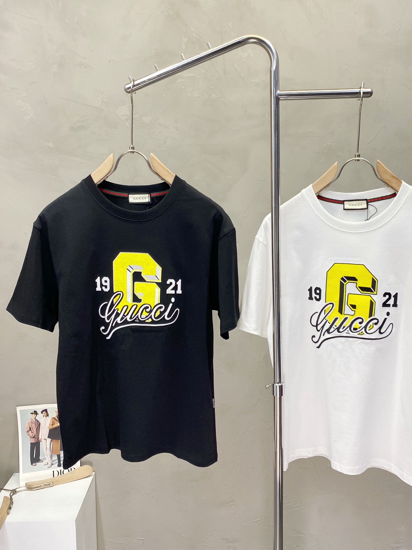 。Gucci古驰💥独家专供新款原单男士休闲短袖 高端定制 高版本 时尚百搭爆款⚠️⚠️✨✨进口面料 手感