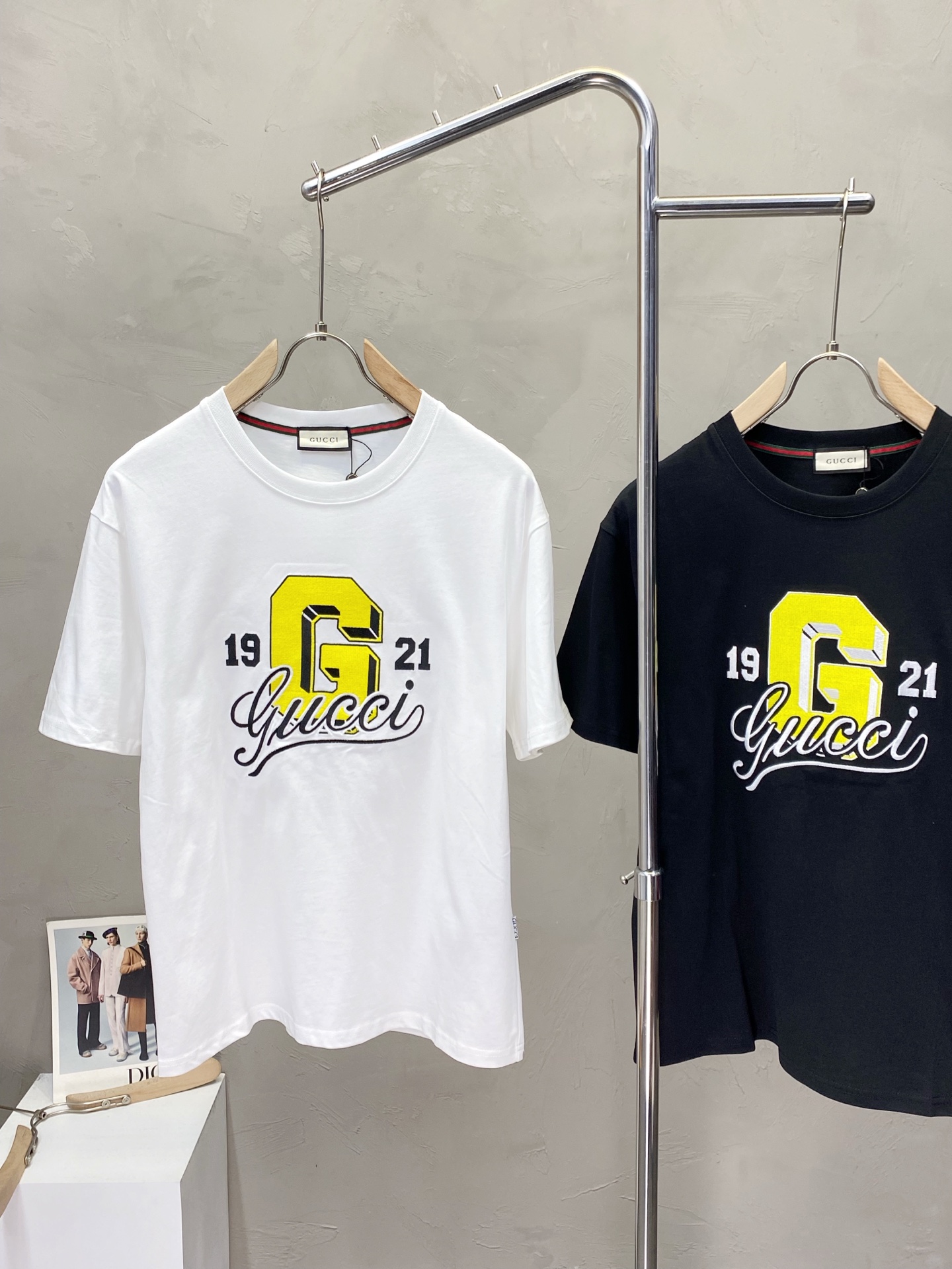 。Gucci古驰💥独家专供新款原单男士休闲短袖 高端定制 高版本 时尚百搭爆款⚠️⚠️✨✨进口面料 手感