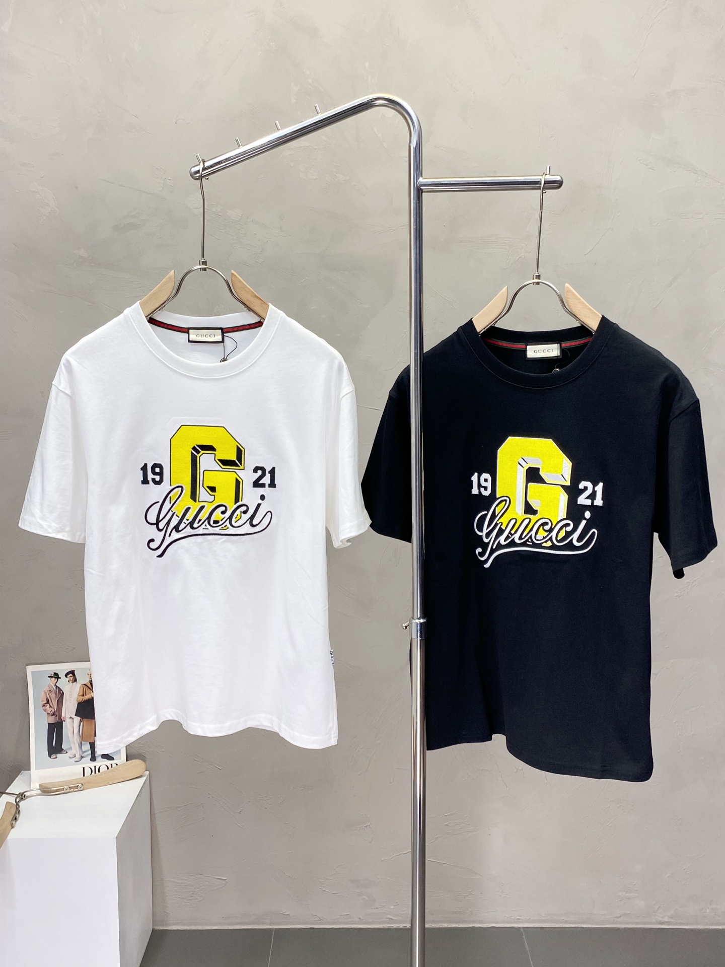。Gucci古驰💥独家专供新款原单男士休闲短袖 高端定制 高版本 时尚百搭爆款⚠️⚠️✨✨进口面料 手感