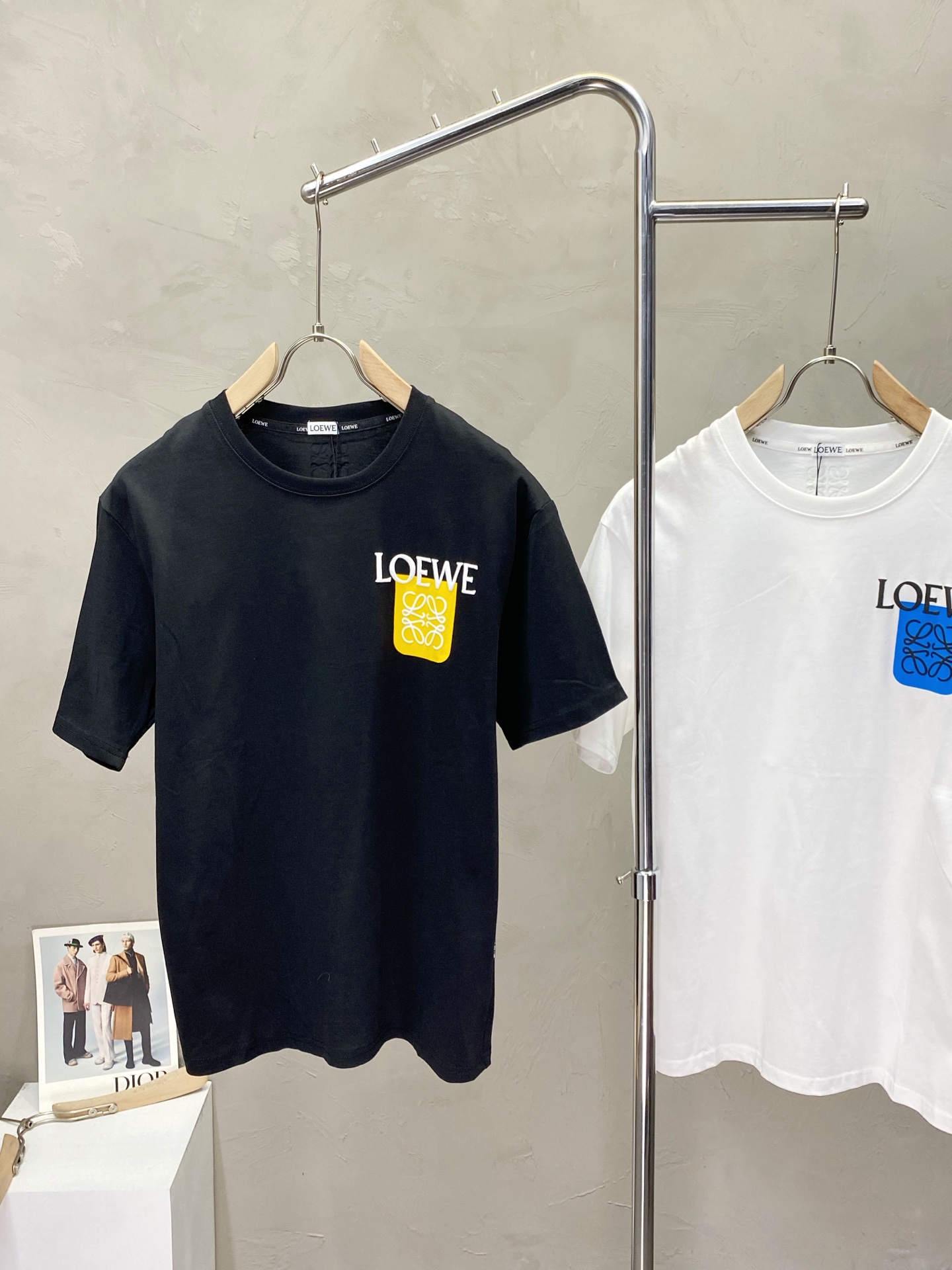 。LOEWE罗意威💥独家专供新款原单男士休闲短袖 高端定制 高版本 时尚百搭爆款⚠️⚠️✨✨进口面料 手