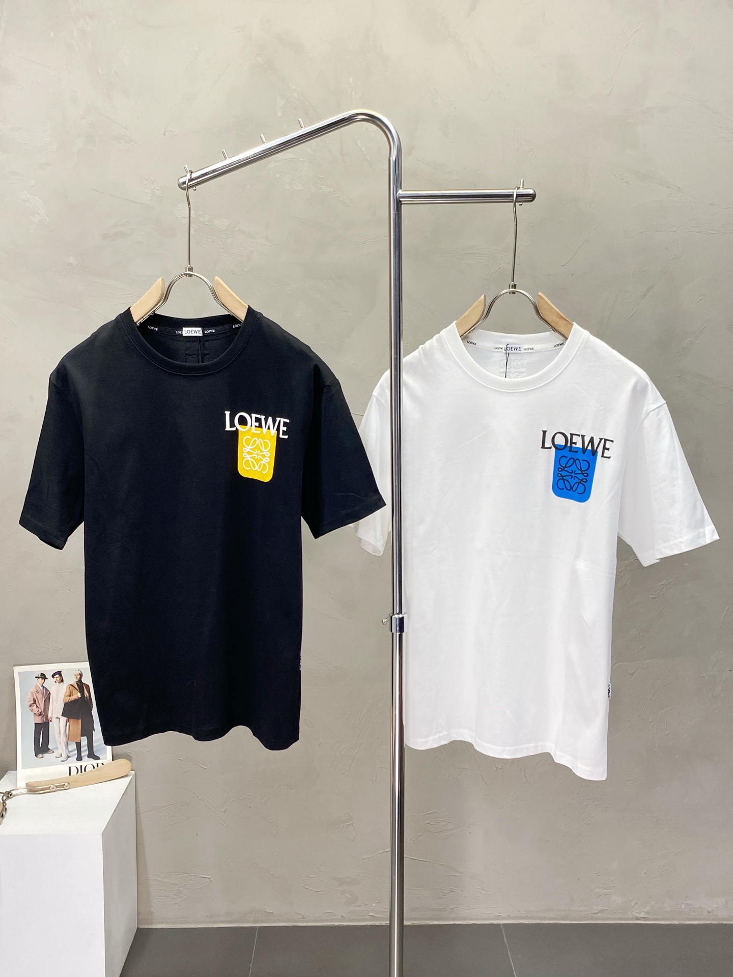 。LOEWE罗意威💥独家专供新款原单男士休闲短袖 高端定制 高版本 时尚百搭爆款⚠️⚠️✨✨进口面料 手