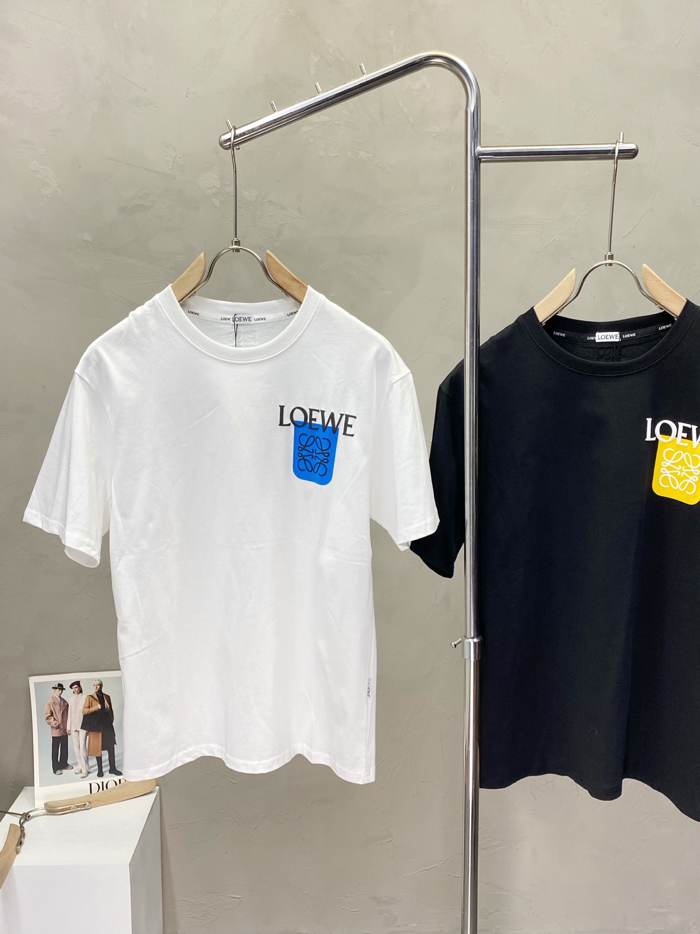 。LOEWE罗意威💥独家专供新款原单男士休闲短袖 高端定制 高版本 时尚百搭爆款⚠️⚠️✨✨进口面料 手