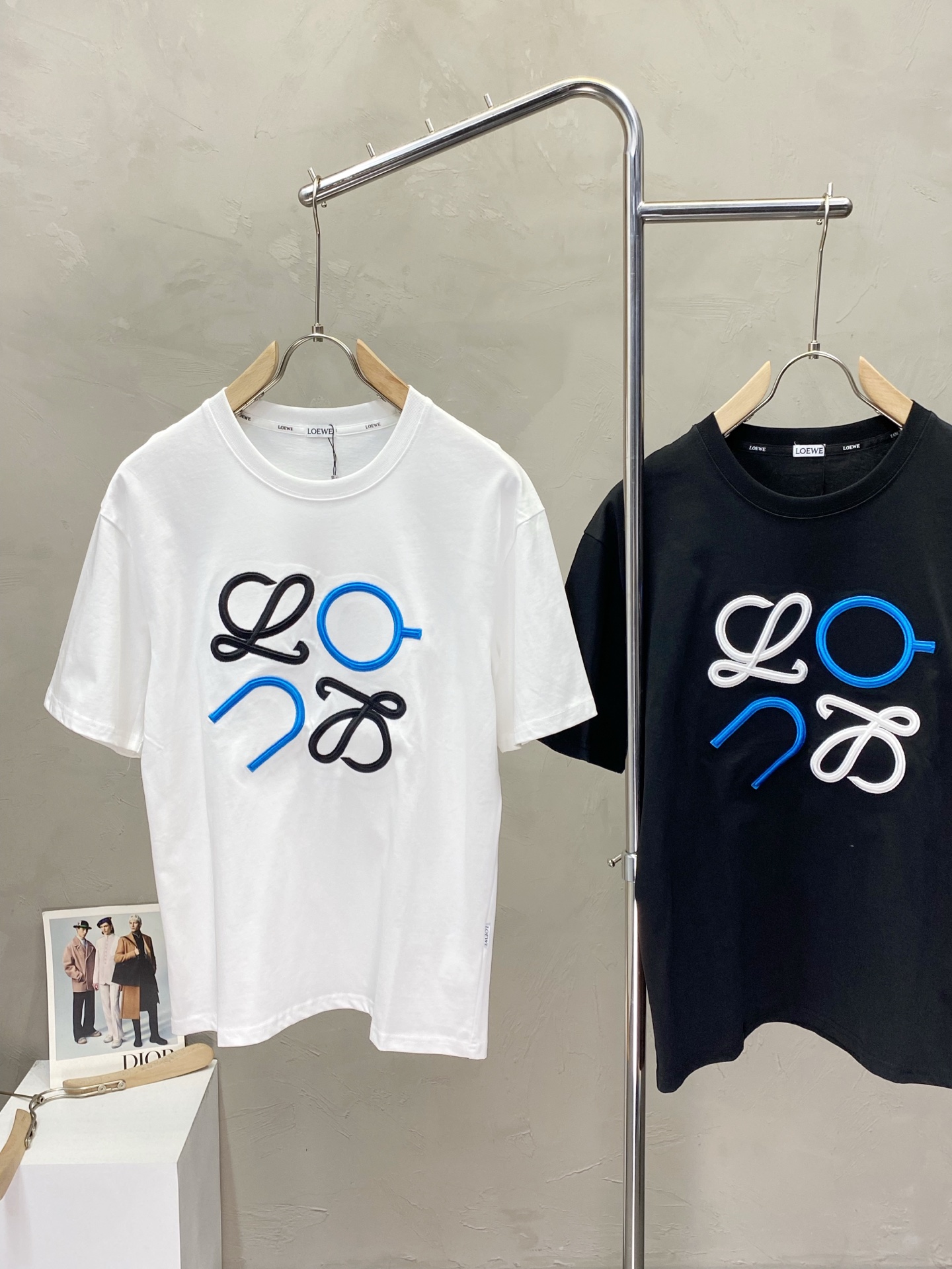 。LOEWE罗意威💥独家专供新款原单男士休闲短袖 高端定制 高版本 时尚百搭爆款⚠️⚠️✨✨进口面料 手