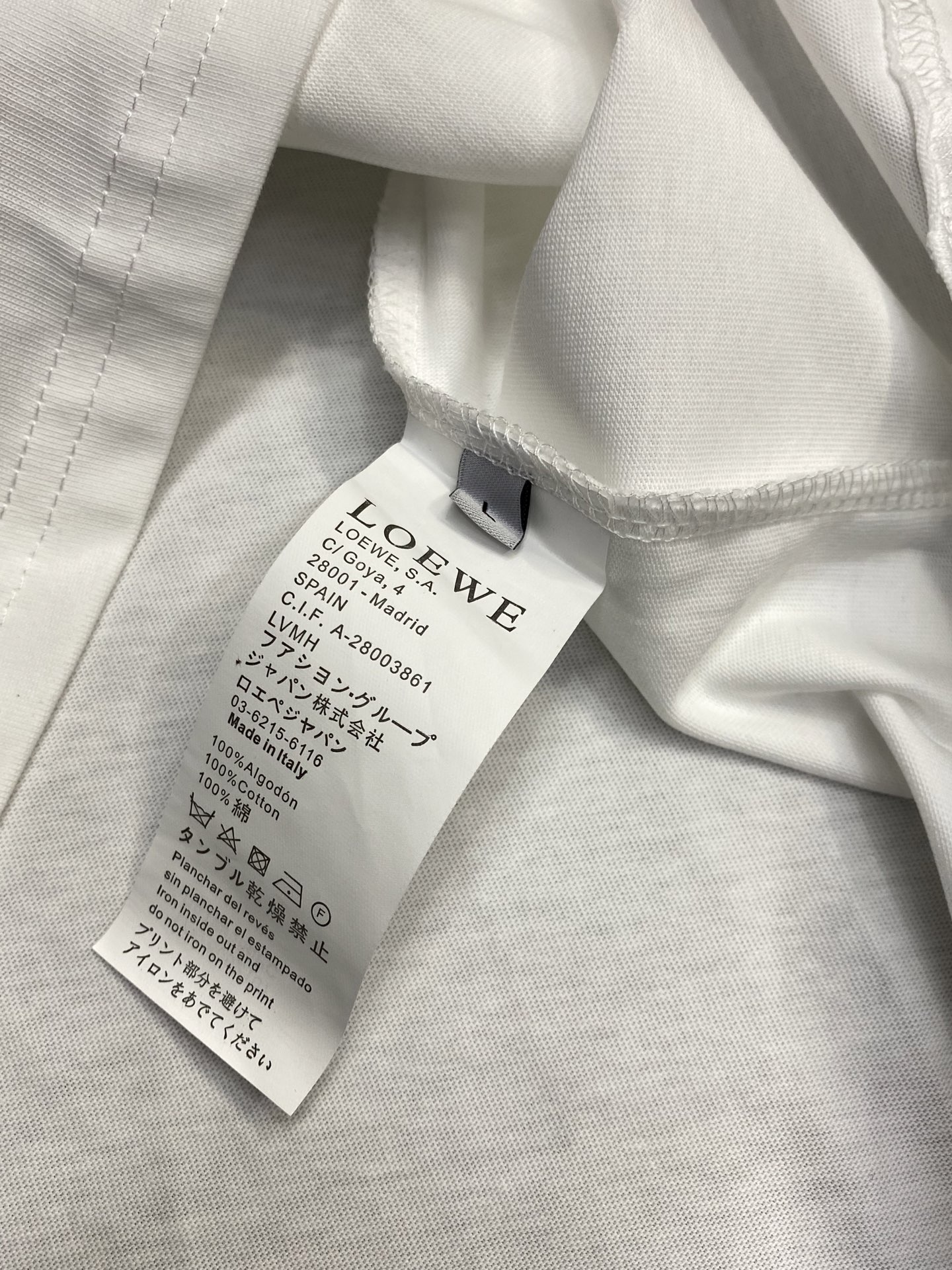 。LOEWE罗意威💥独家专供新款原单男士休闲短袖 高端定制 高版本 时尚百搭爆款⚠️⚠️✨✨进口面料 手