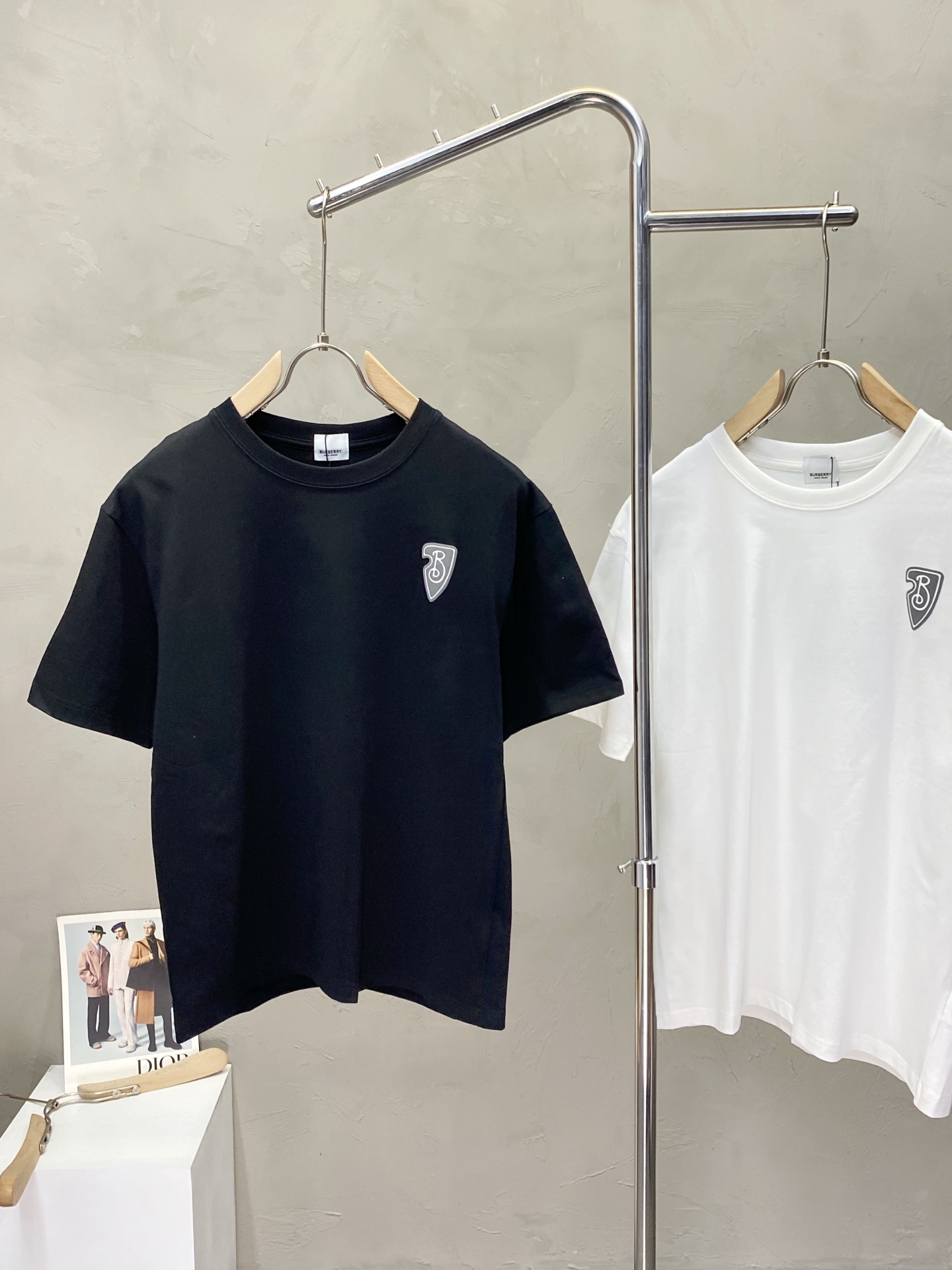 。Burberry巴宝莉💥独家专供新款原单男士休闲短袖 高端定制 高版本 时尚百搭爆款⚠️⚠️✨✨进口面