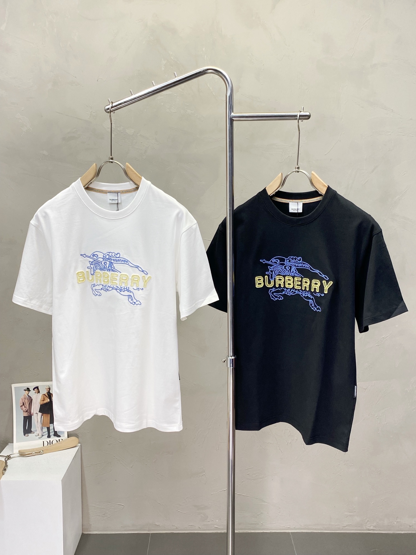 。Burberry巴宝莉💥独家专供新款原单男士休闲短袖 高端定制 高版本 时尚百搭爆款⚠️⚠️✨✨进口面