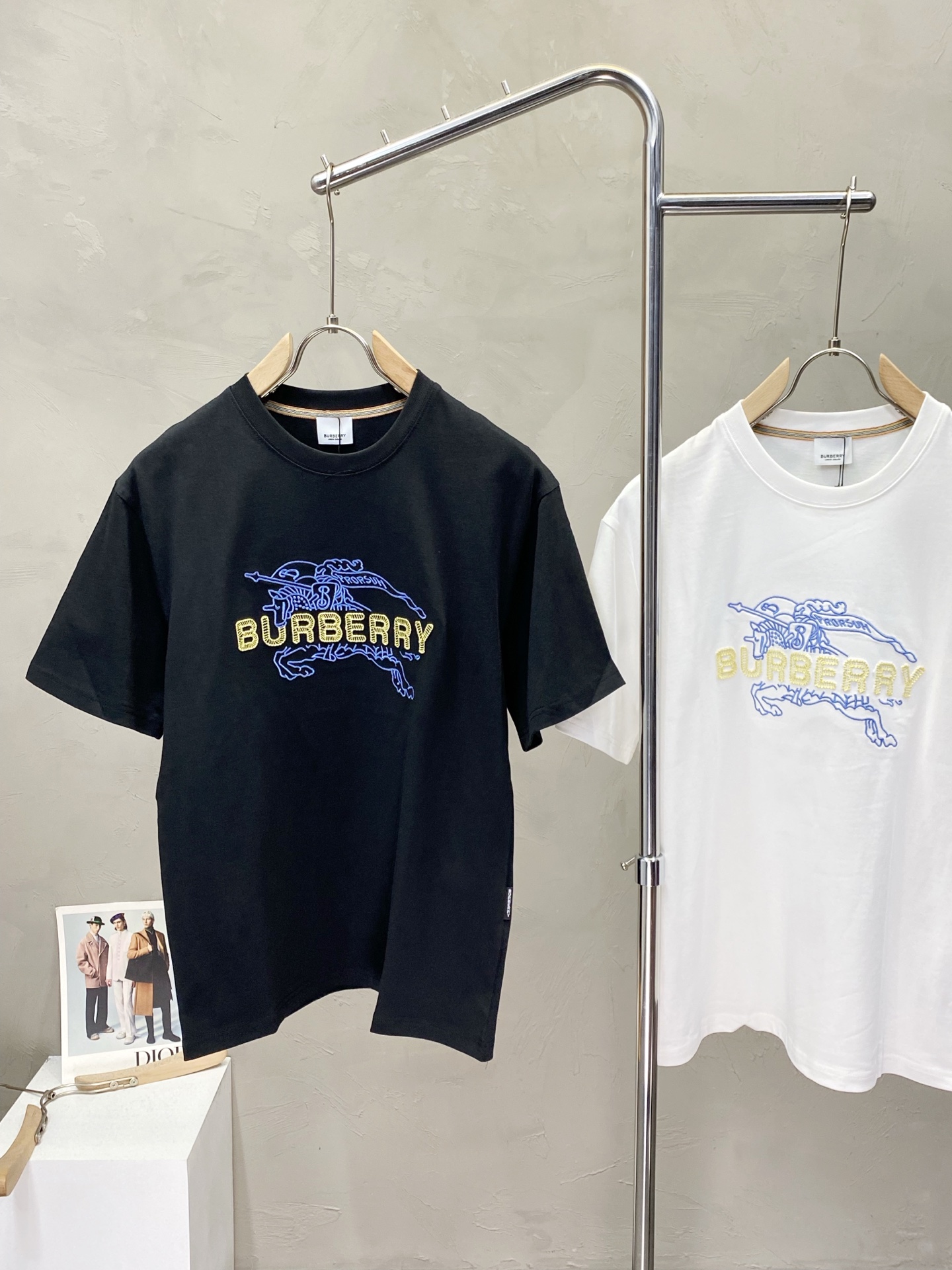 。Burberry巴宝莉💥独家专供新款原单男士休闲短袖 高端定制 高版本 时尚百搭爆款⚠️⚠️✨✨进口面