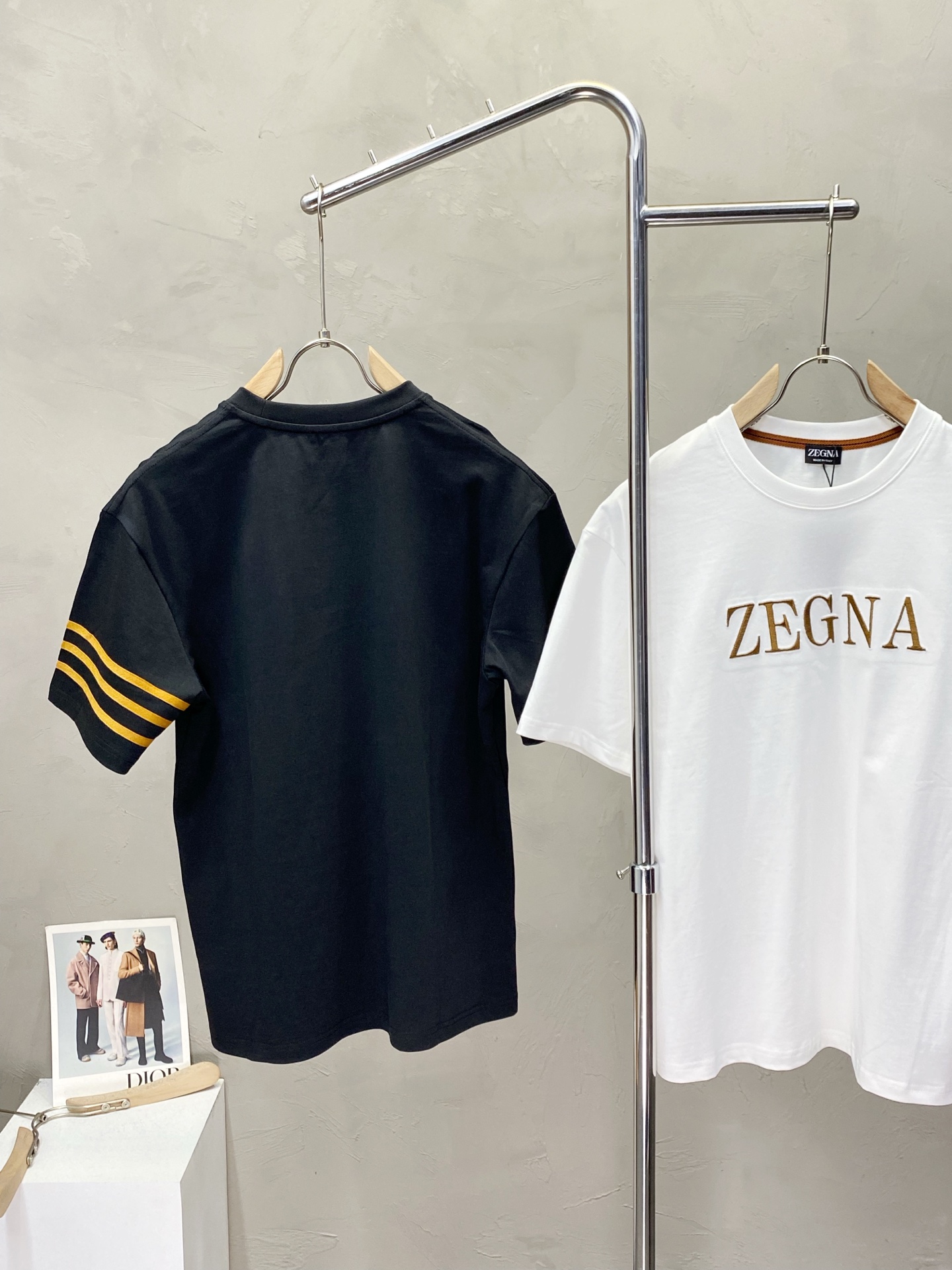 。ZEGNA杰尼亚💥独家专供新款原单男士休闲短袖 高端定制 高版本 时尚百搭爆款⚠️⚠️✨✨进口面料 手
