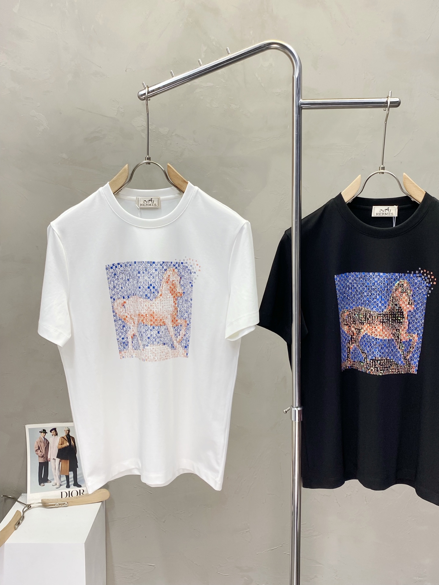 。Hermès爱马仕💥独家专供新款原单男士休闲短袖 高端定制 高端版本 时尚百搭爆款⚠️⚠️✨✨进口面料