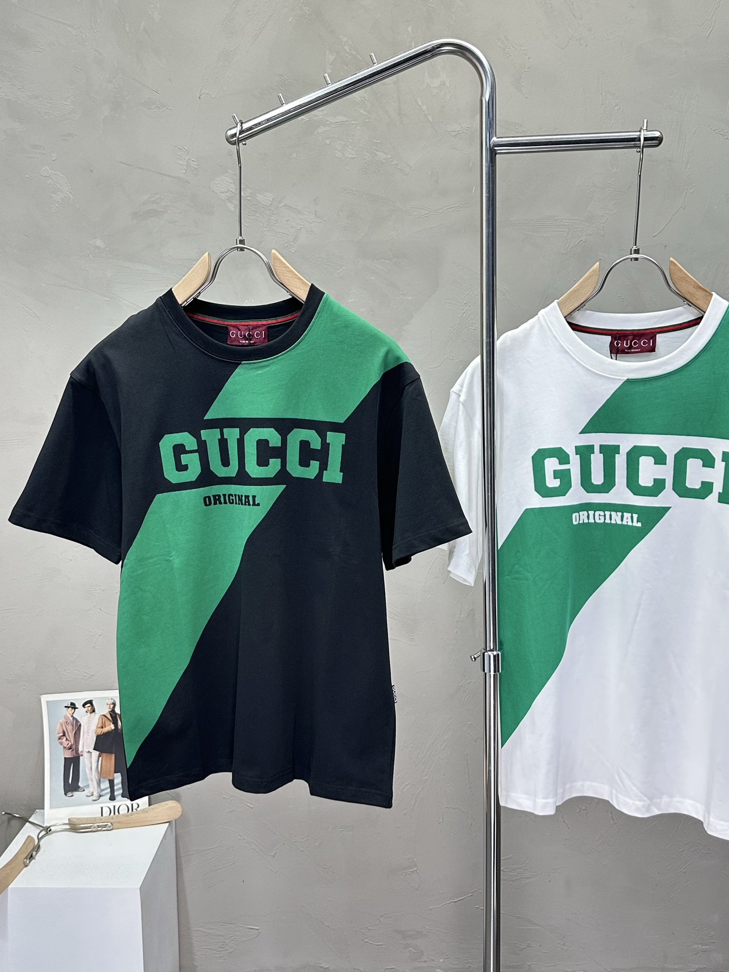 。Gucci古驰💥独家专供新款原单男士休闲短袖 高端定制 高版本 时尚百搭爆款⚠️⚠️✨✨进口面料 手感