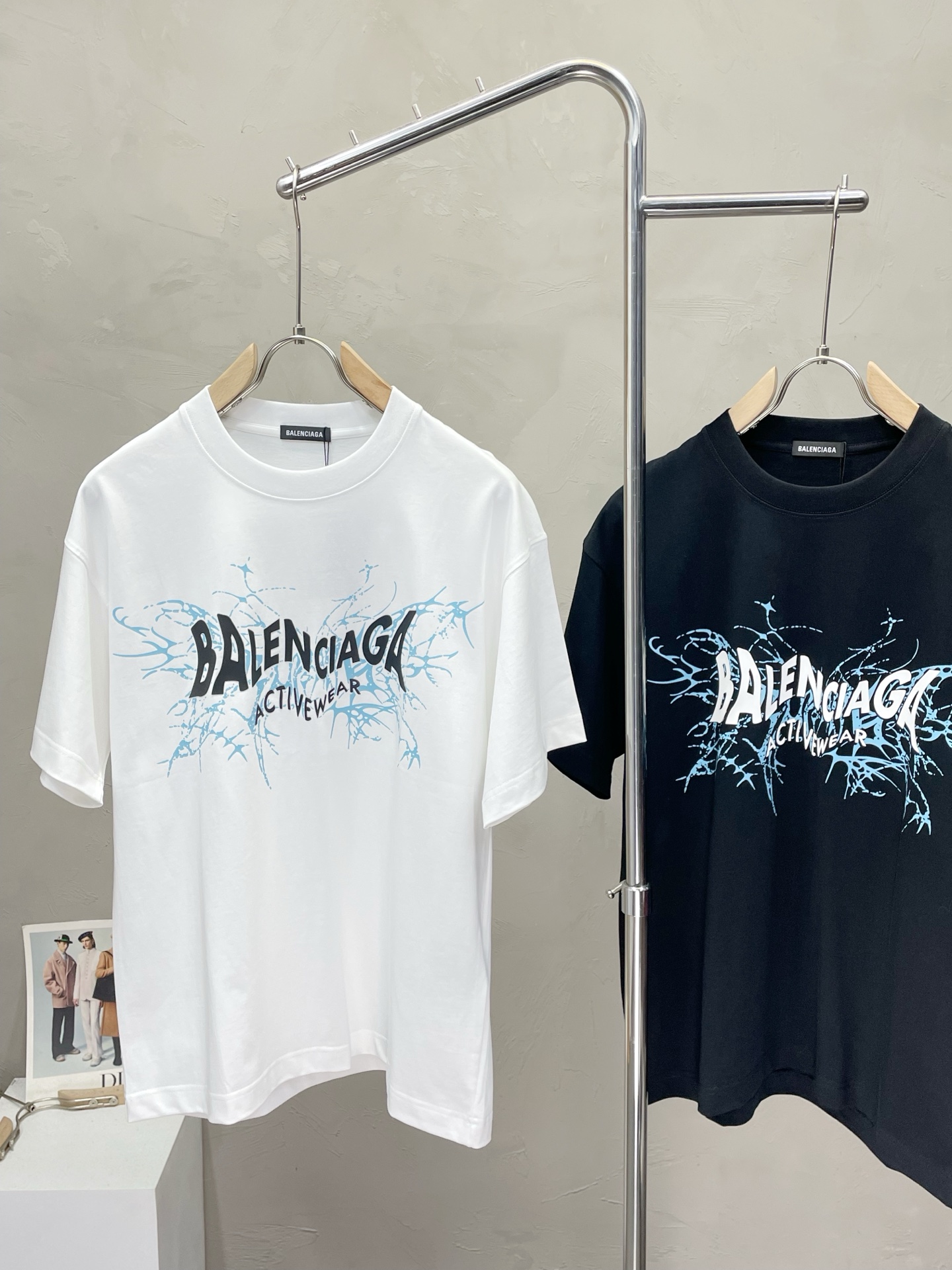 。Balenciaga巴黎世家💥独家专供新款男士休闲短袖 高端定制 高端版本 时尚百搭爆款⚠️⚠️✨✨进
