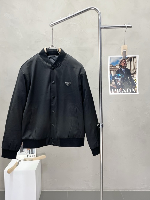 Prada Women's Fashionable Winter Cotton-Padded Jacket - Classic Design 1 Prada Women's Fashionable Winter Cotton-Padded Jacket - Classic Design