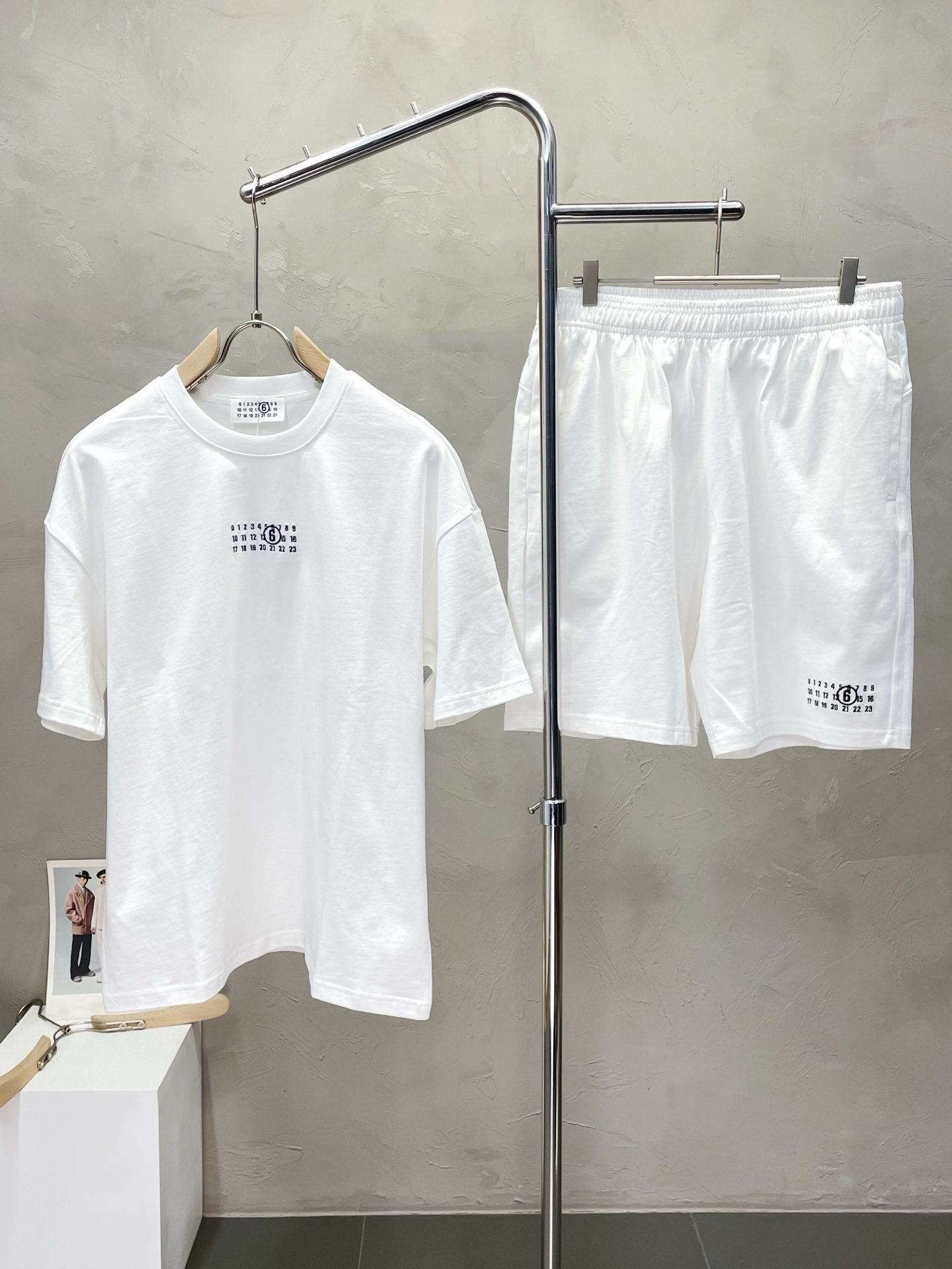Maison Margiela MM6 Women's Spring/Summer Set - T-Shirt and Shorts 3 i1754920523438 2110 0 1