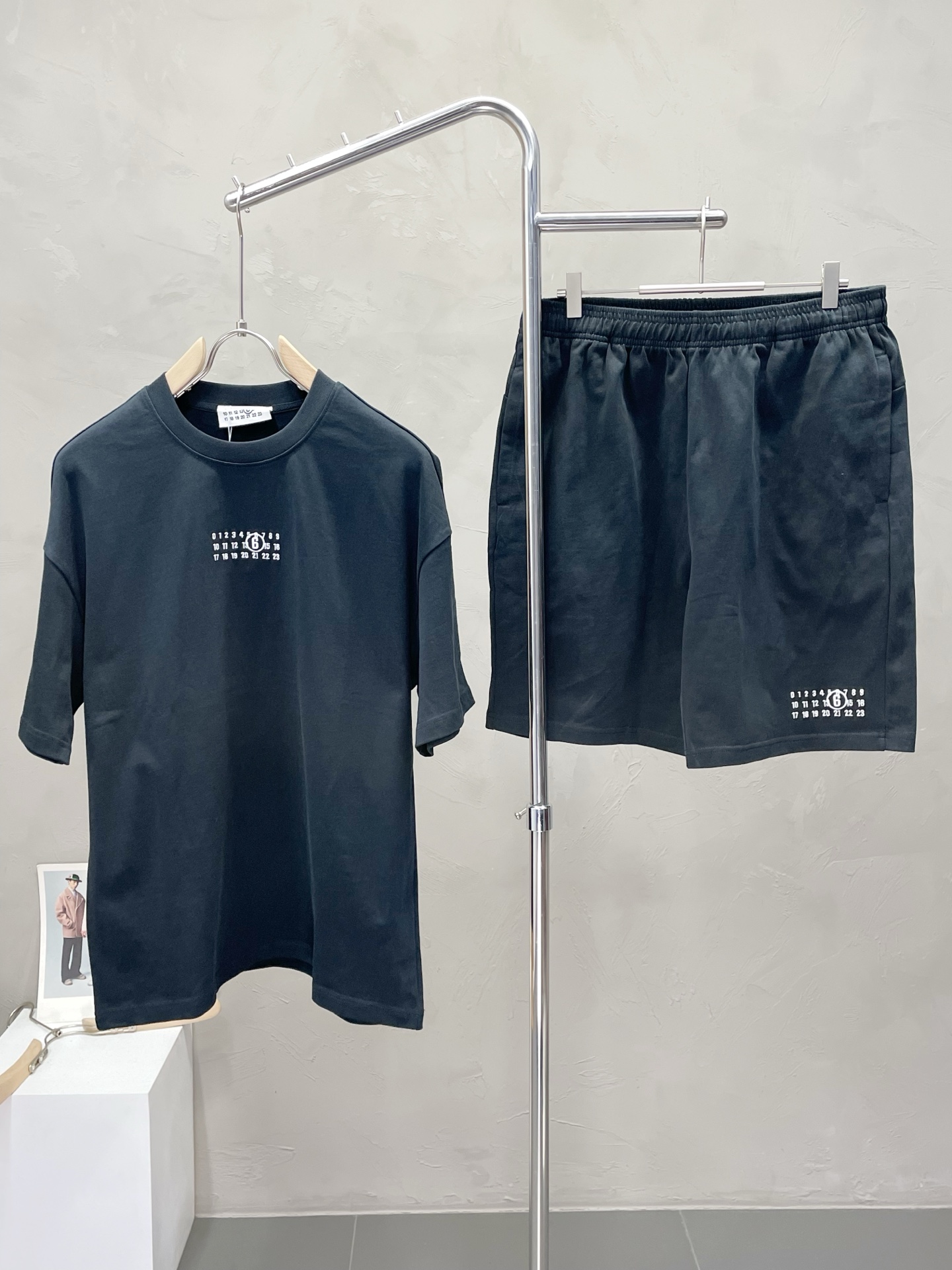 Maison Margiela MM6 Women's Spring/Summer Set - T-Shirt and Shorts 2 i1754920524989 313 0 0