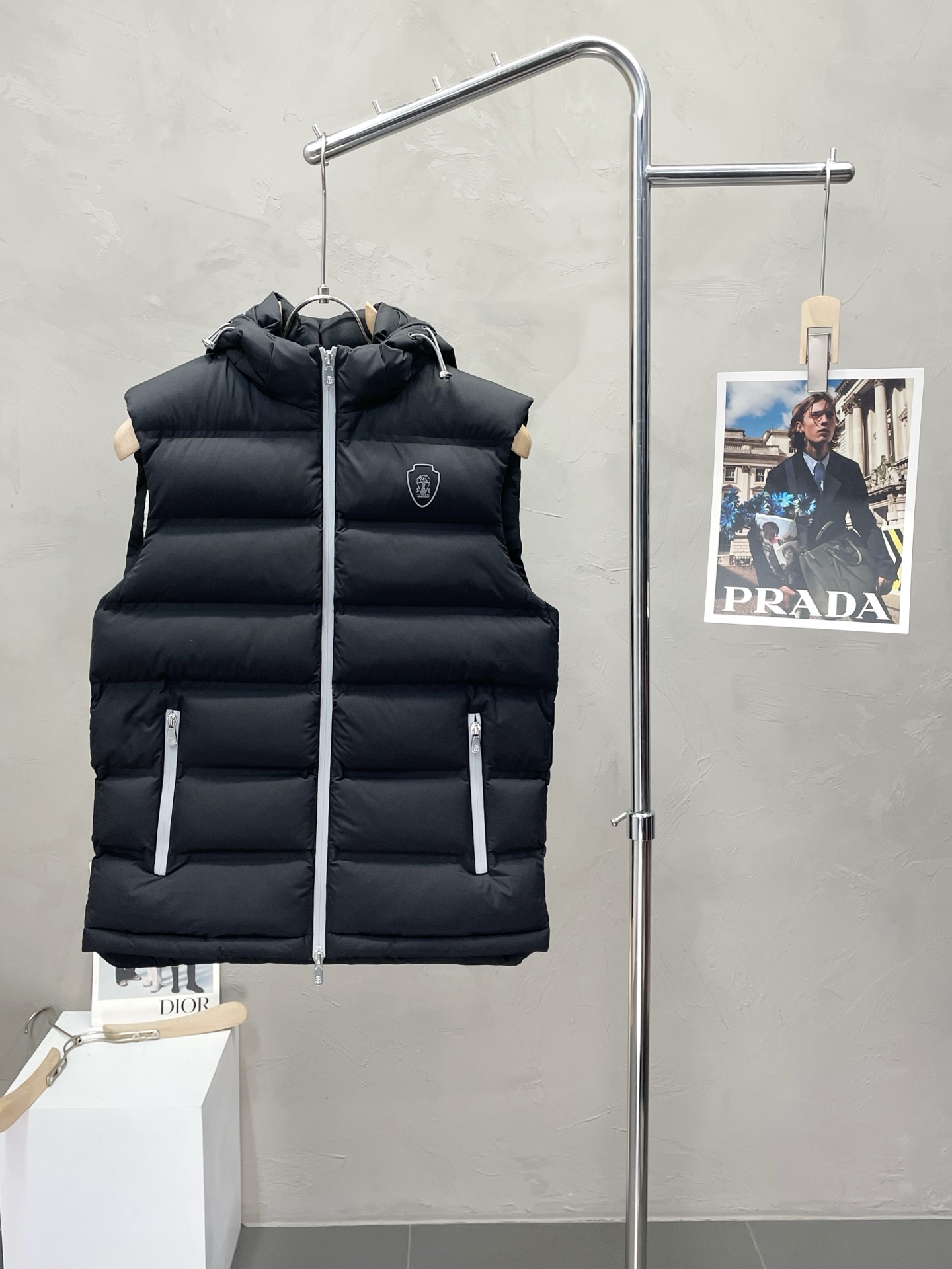 。羽绒服- BC-Brunello Cucineli 布鲁内洛 •库奇内利💥独家专供秋冬新款连帽羽绒马甲