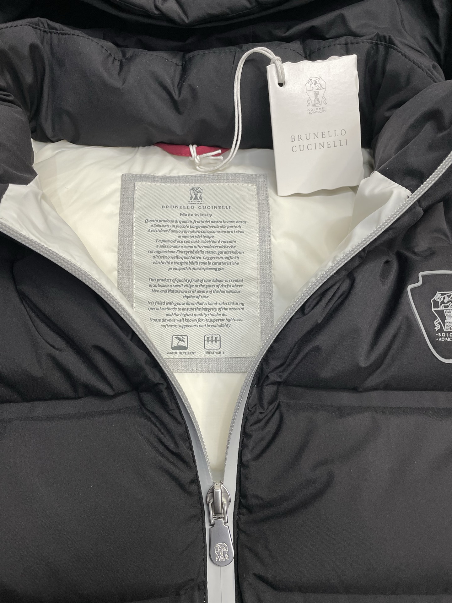 。羽绒服- BC-Brunello Cucineli 布鲁内洛 •库奇内利💥独家专供秋冬新款连帽羽绒马甲