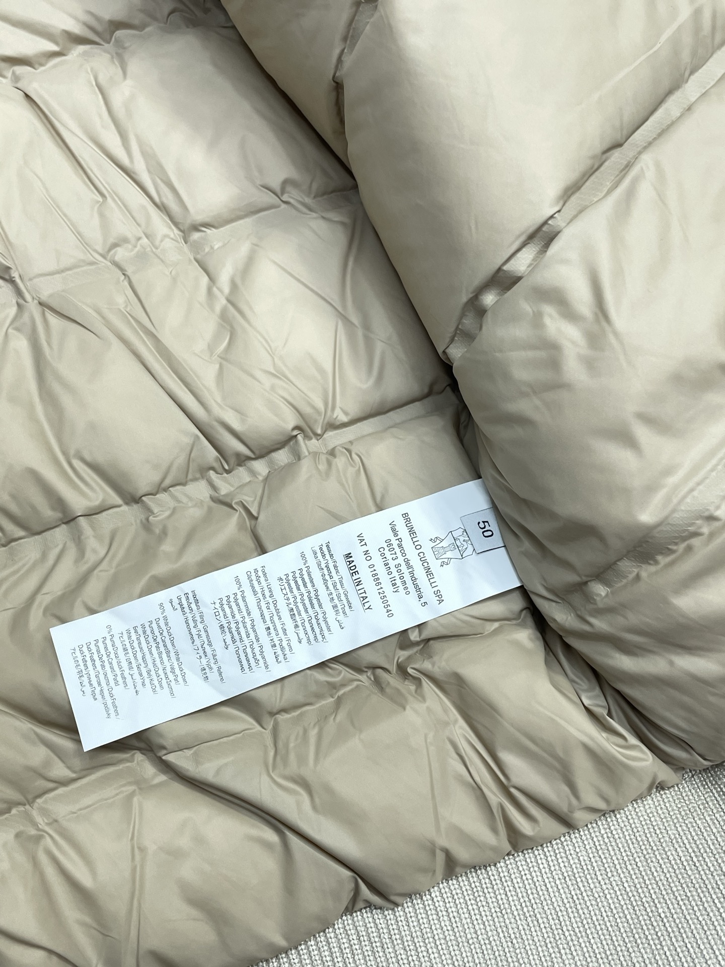 。羽绒服-BC-Brunello Cucineli 布鲁内洛·库奇内利💥独家专供最新时尚秋冬羽绒夹克 针
