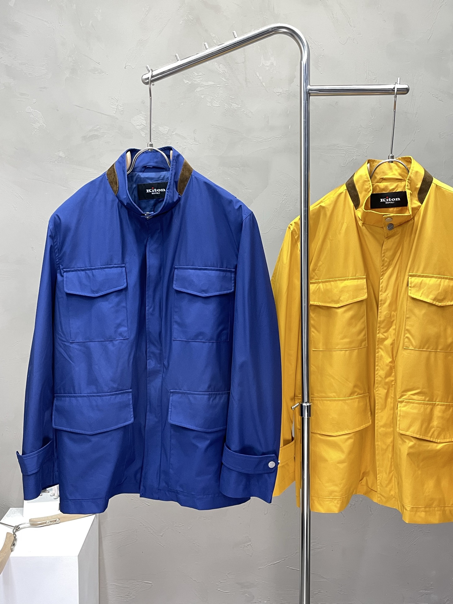。KITON💥独家专供新款原单男士休闲夹克 高端定制 高版本 时尚百搭爆款⚠️✨原版进口面料 领口衣摆 