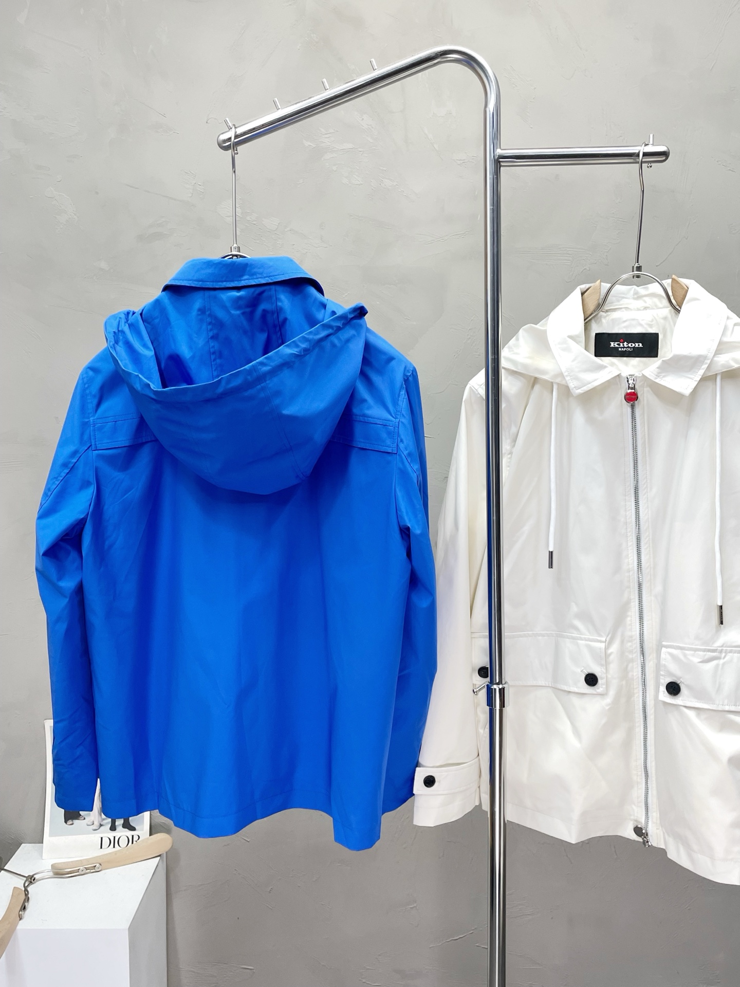 。KITON💥独家专供新款原单男士休闲夹克 帽子可收起设计 高端定制 高版本 时尚百搭爆款⚠️✨原版进口