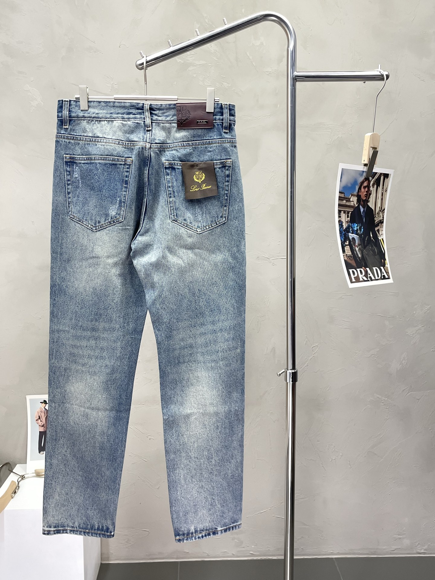 。lP🆕-Loro Piana诺悠翩雅💥独家专供新款 牛仔裤👖高端版本！专柜定制面料 透气舒适度高，细节
