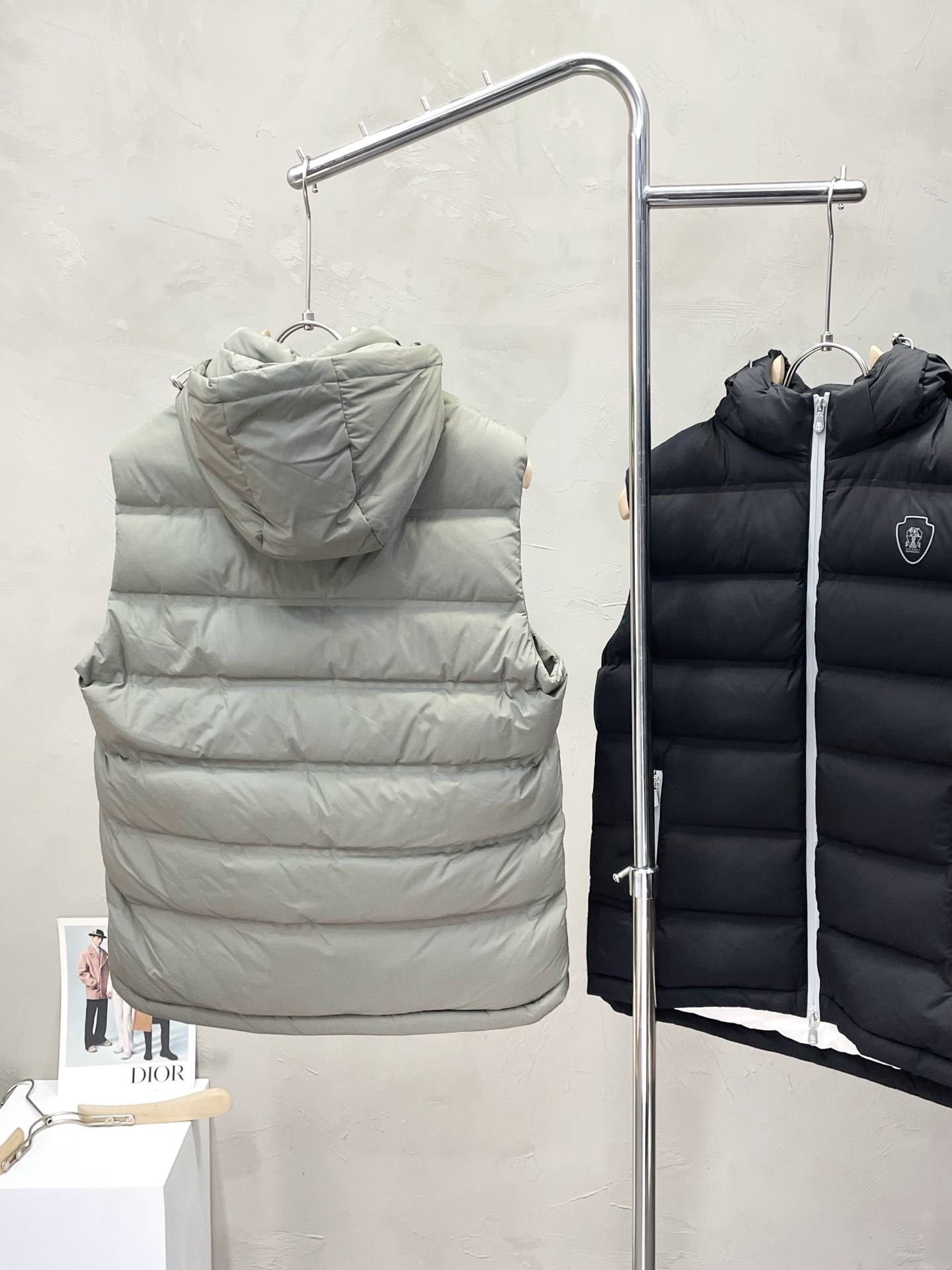 。羽绒服- BC-Brunello Cucineli 布鲁内洛 •库奇内利💥独家专供秋冬新款连帽羽绒马甲