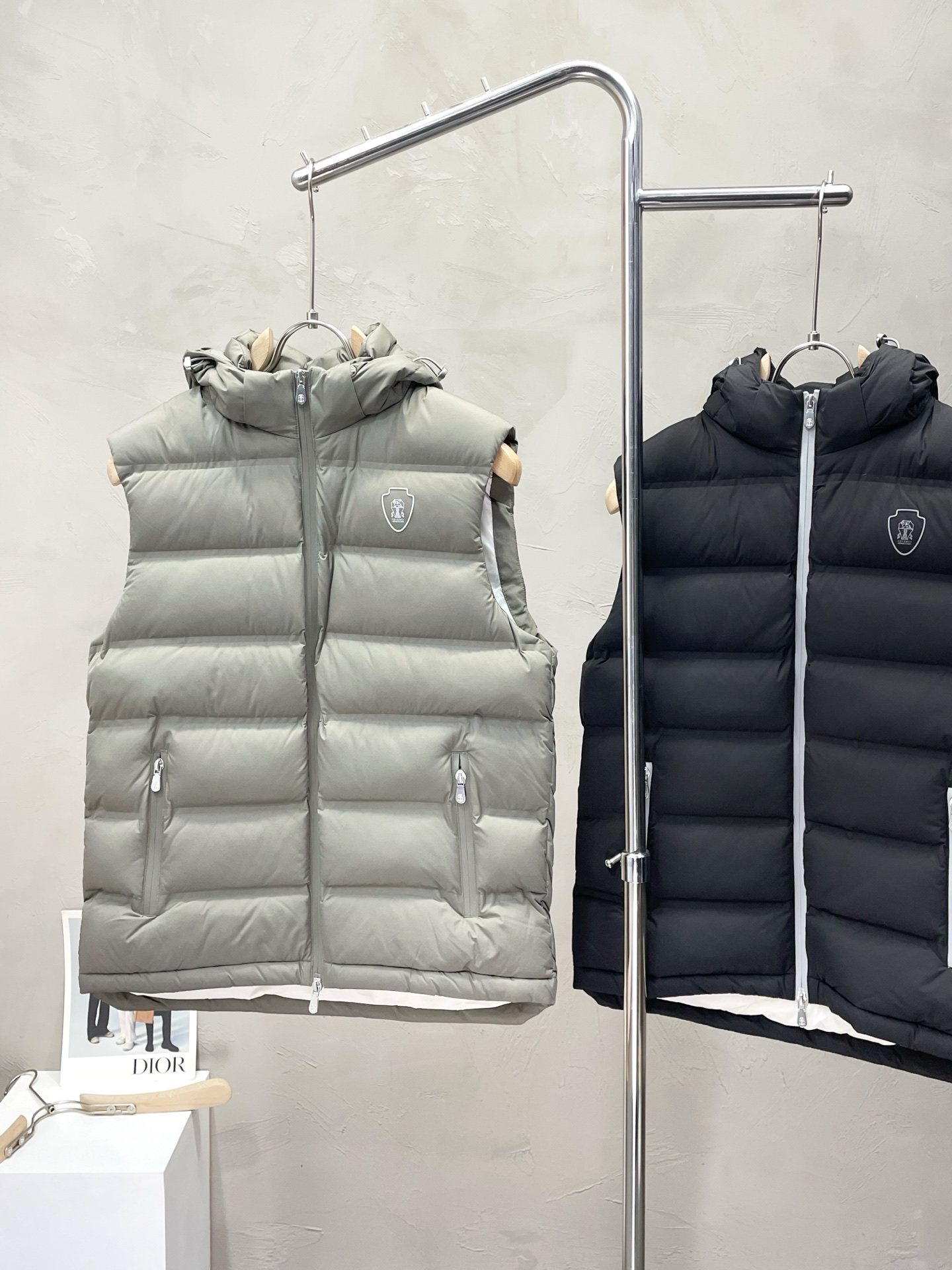 。羽绒服- BC-Brunello Cucineli 布鲁内洛 •库奇内利💥独家专供秋冬新款连帽羽绒马甲