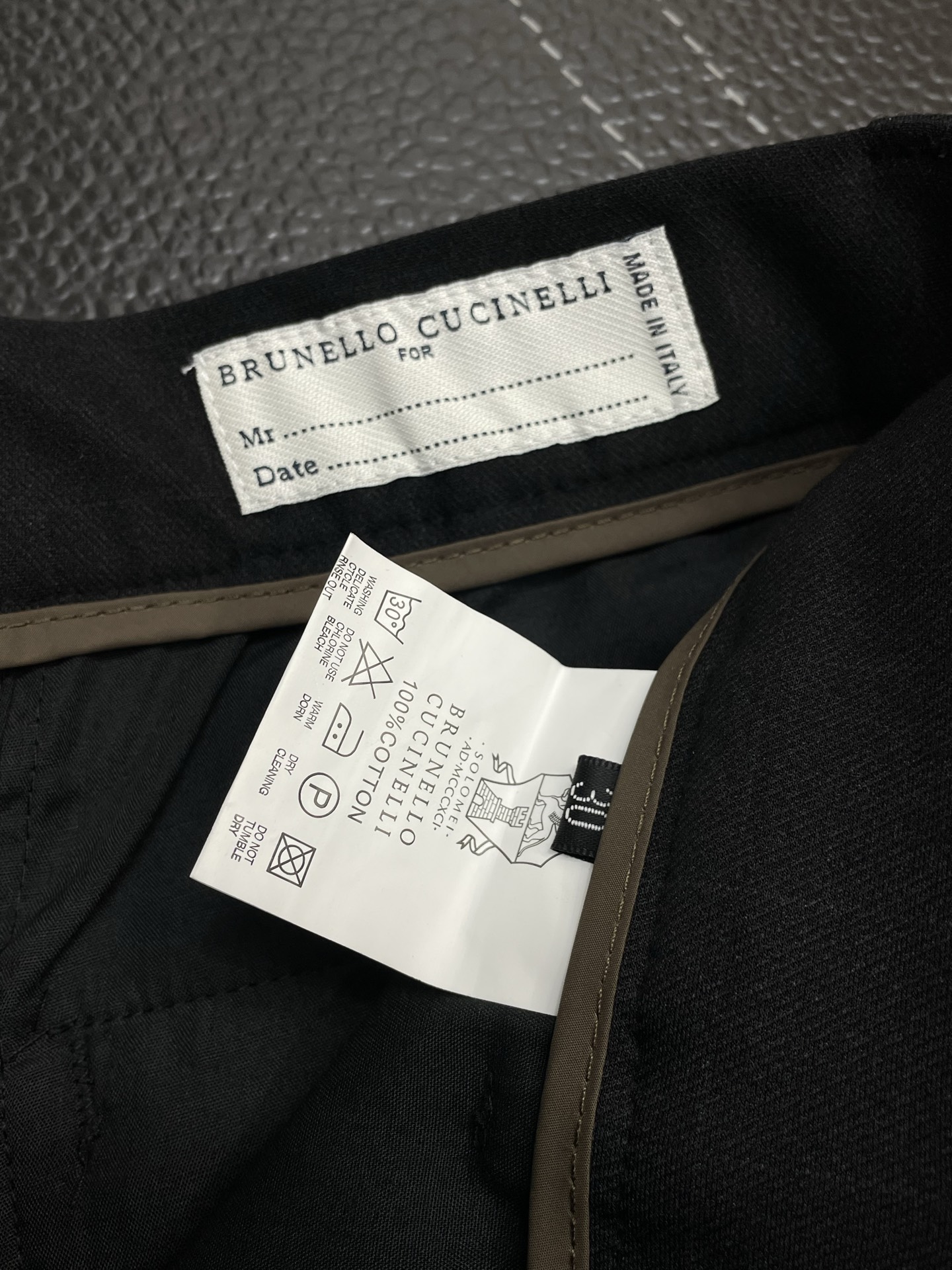 。BC-Brunello Cucineli 布鲁内洛·库奇内利💥独家专供新款休闲裤 高端版本！专柜定制面