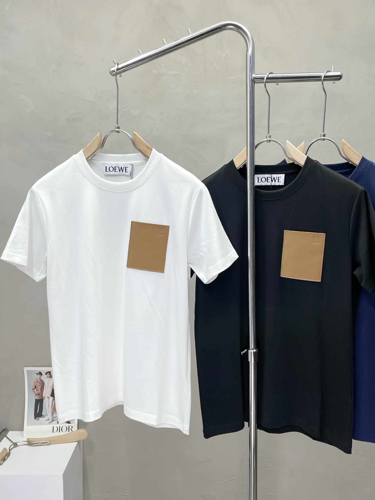 。LOEWE罗意威💥独家专供新款原单男士休闲短袖 高端定制 高端版本 时尚百搭爆款⚠️⚠️✨✨进口面料 