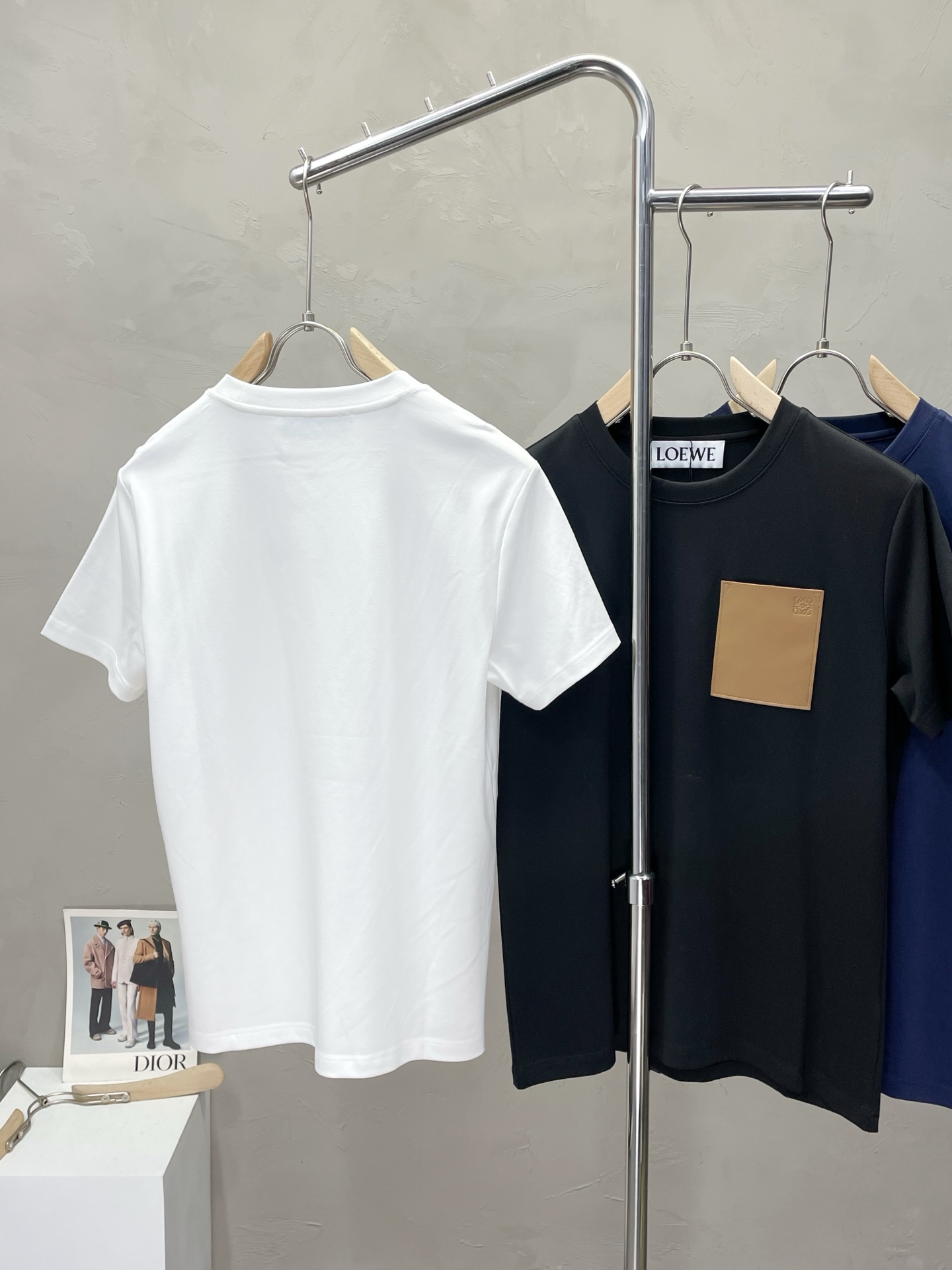 。LOEWE罗意威💥独家专供新款原单男士休闲短袖 高端定制 高端版本 时尚百搭爆款⚠️⚠️✨✨进口面料 