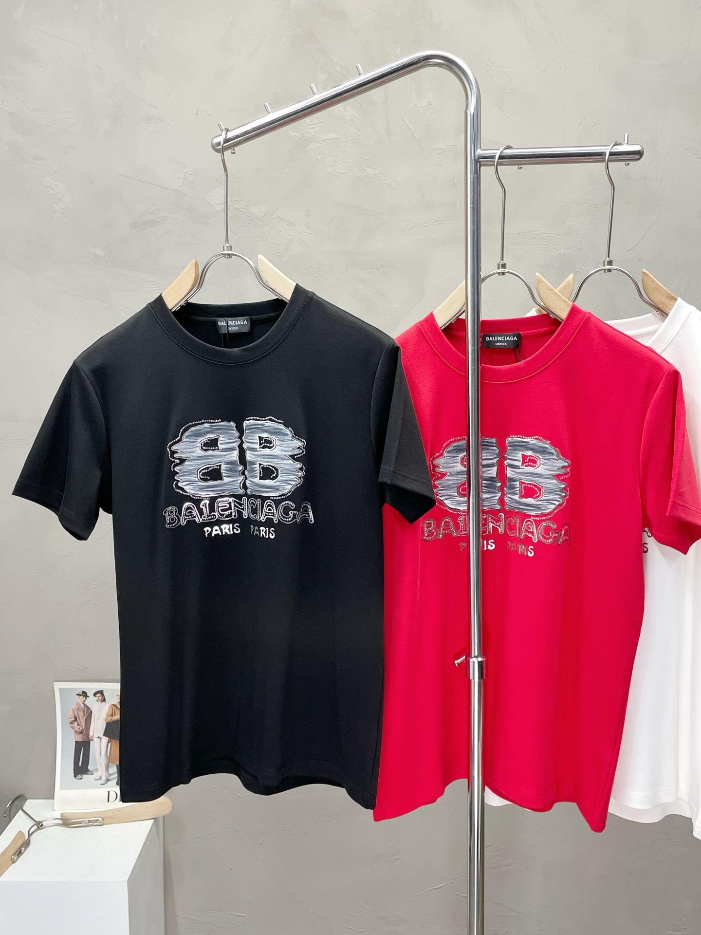 。Balenciaga巴黎世家💥独家专供新款原单男士休闲短袖 高端定制 高端版本 时尚百搭爆款⚠️⚠️✨