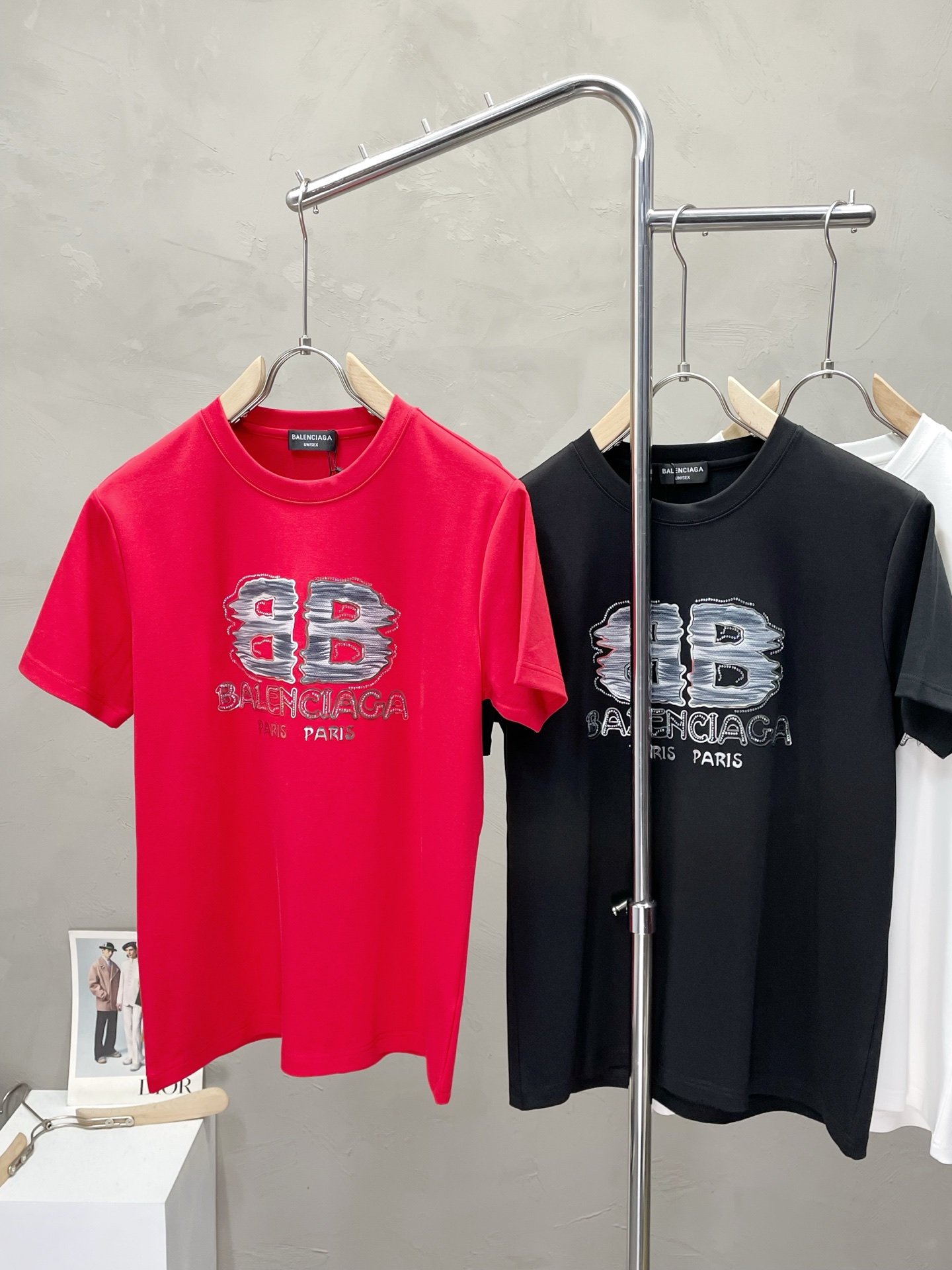 。Balenciaga巴黎世家💥独家专供新款原单男士休闲短袖 高端定制 高端版本 时尚百搭爆款⚠️⚠️✨