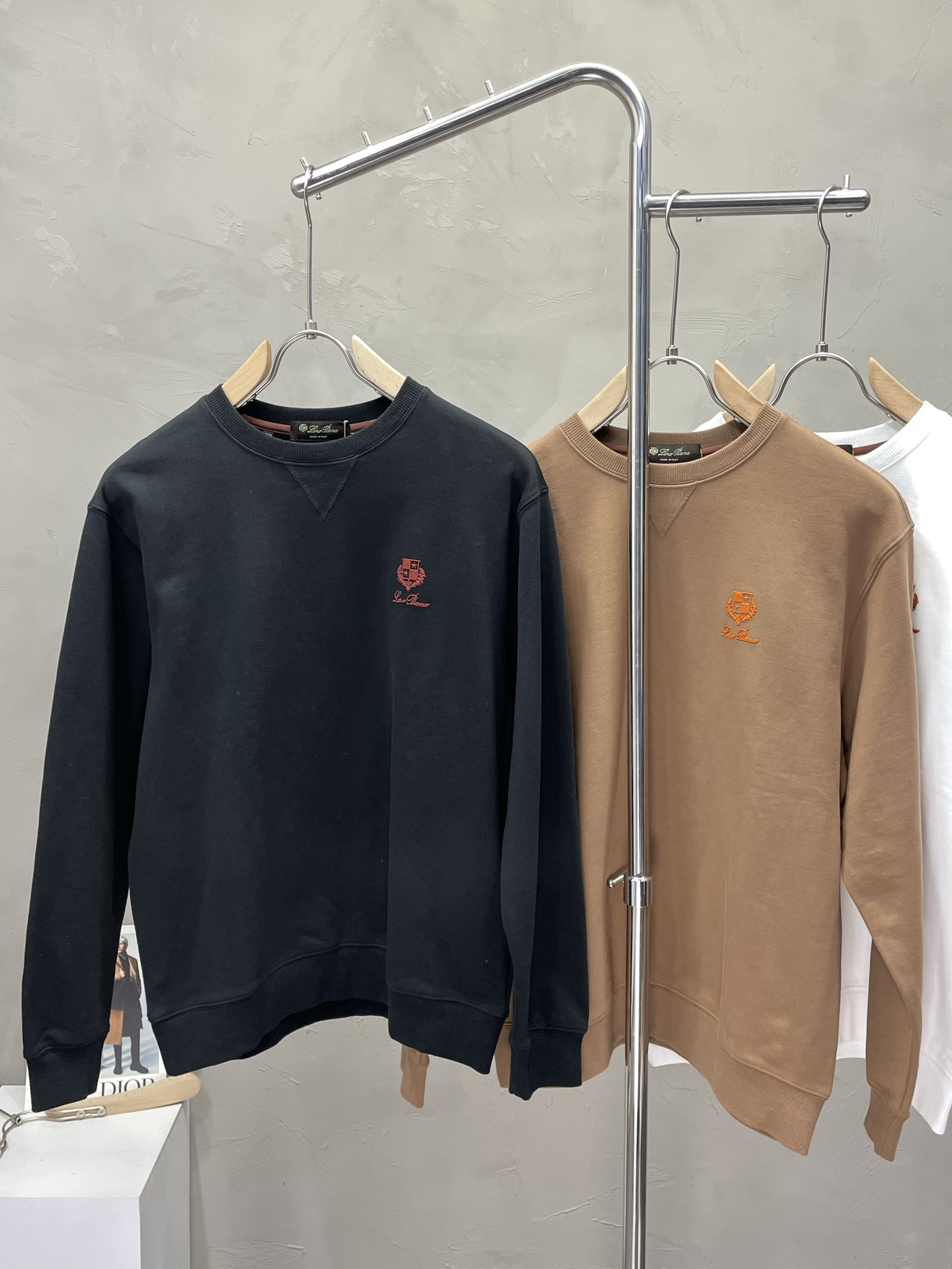 。lP🆕-Loro Piana诺悠翩雅💥独家专供新款原单男士休闲卫衣 高端定制 高端版本 时尚百搭爆款⚠